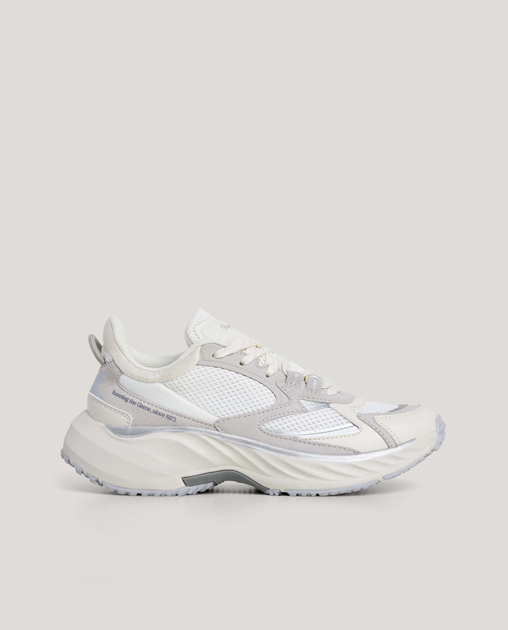 Cromer - Pepe Jeans - zapatillas combinadas - Blanco Blanco-1