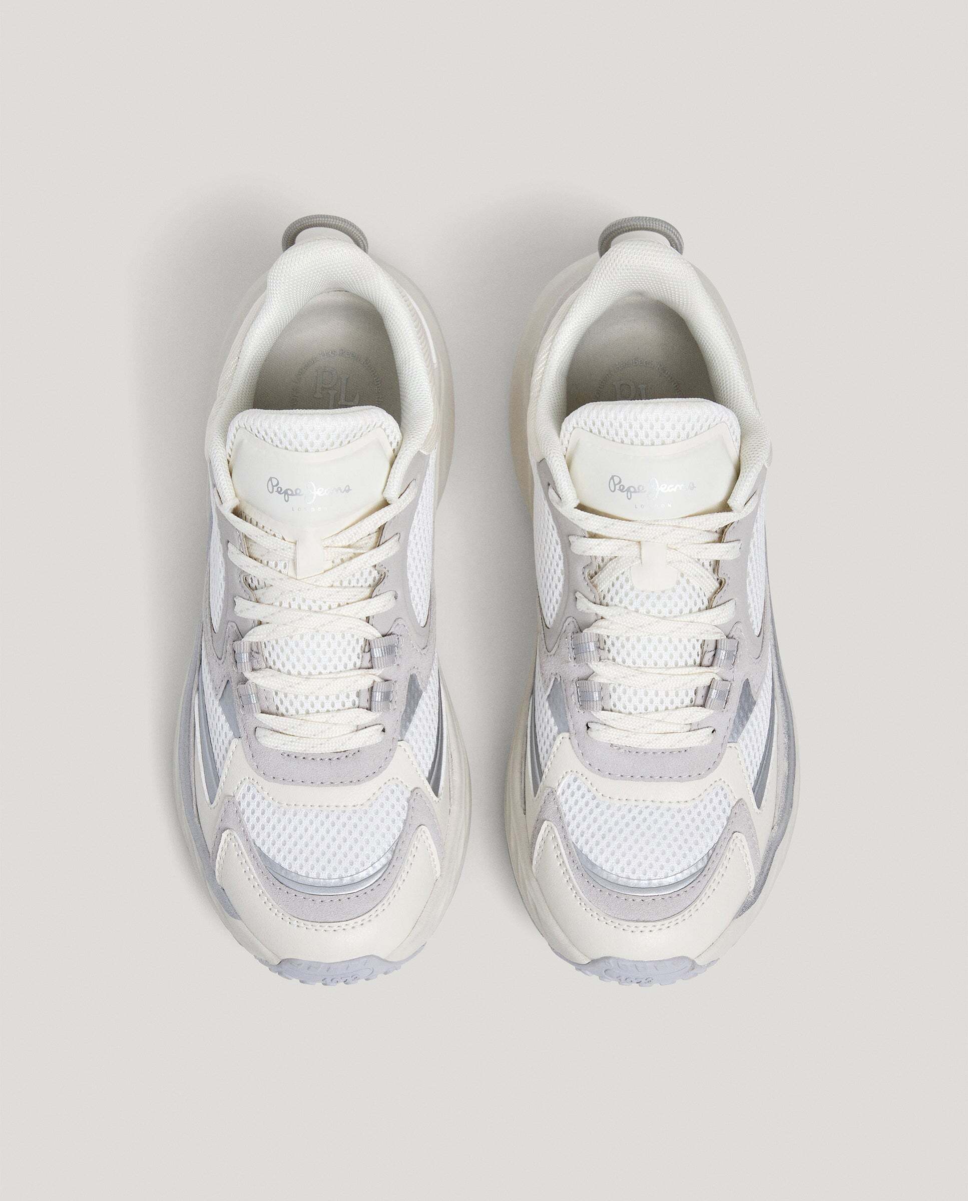 Cromer - Pepe Jeans - zapatillas combinadas - Blanco Blanco-3