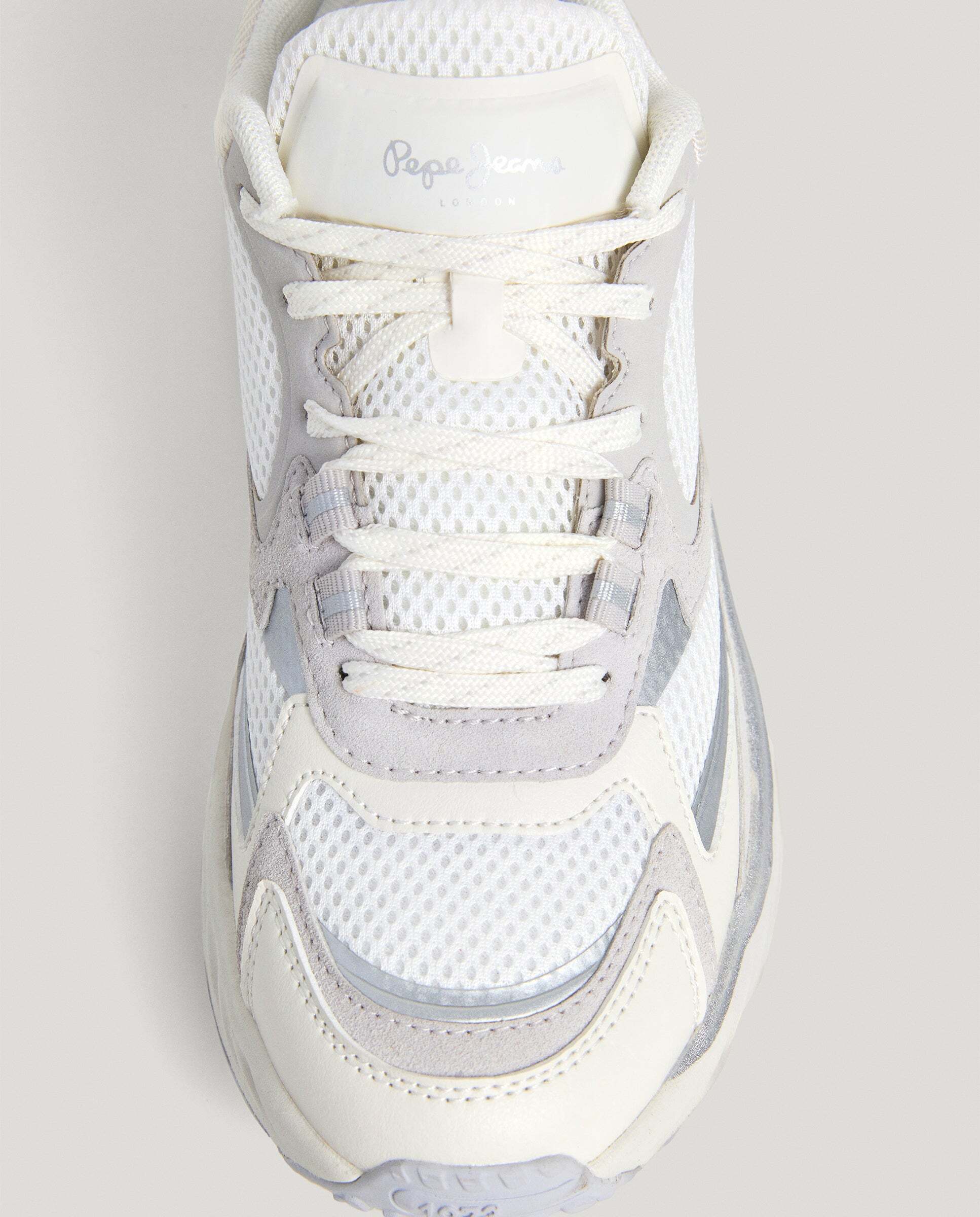Cromer - Pepe Jeans - zapatillas combinadas - Blanco Blanco-5