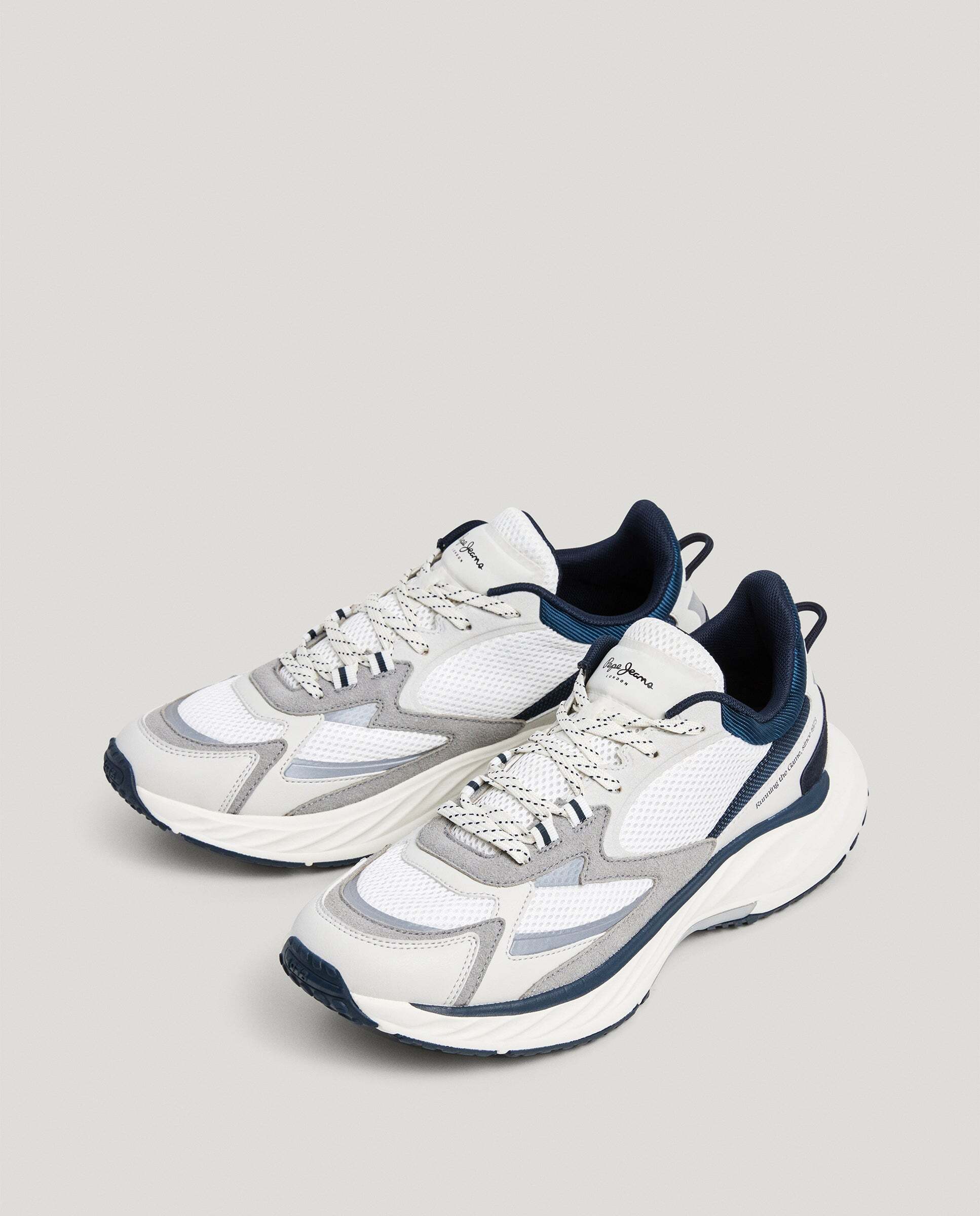 Cromer - Pepe Jeans - zapatillas combinadas - Blanco Blanco-4