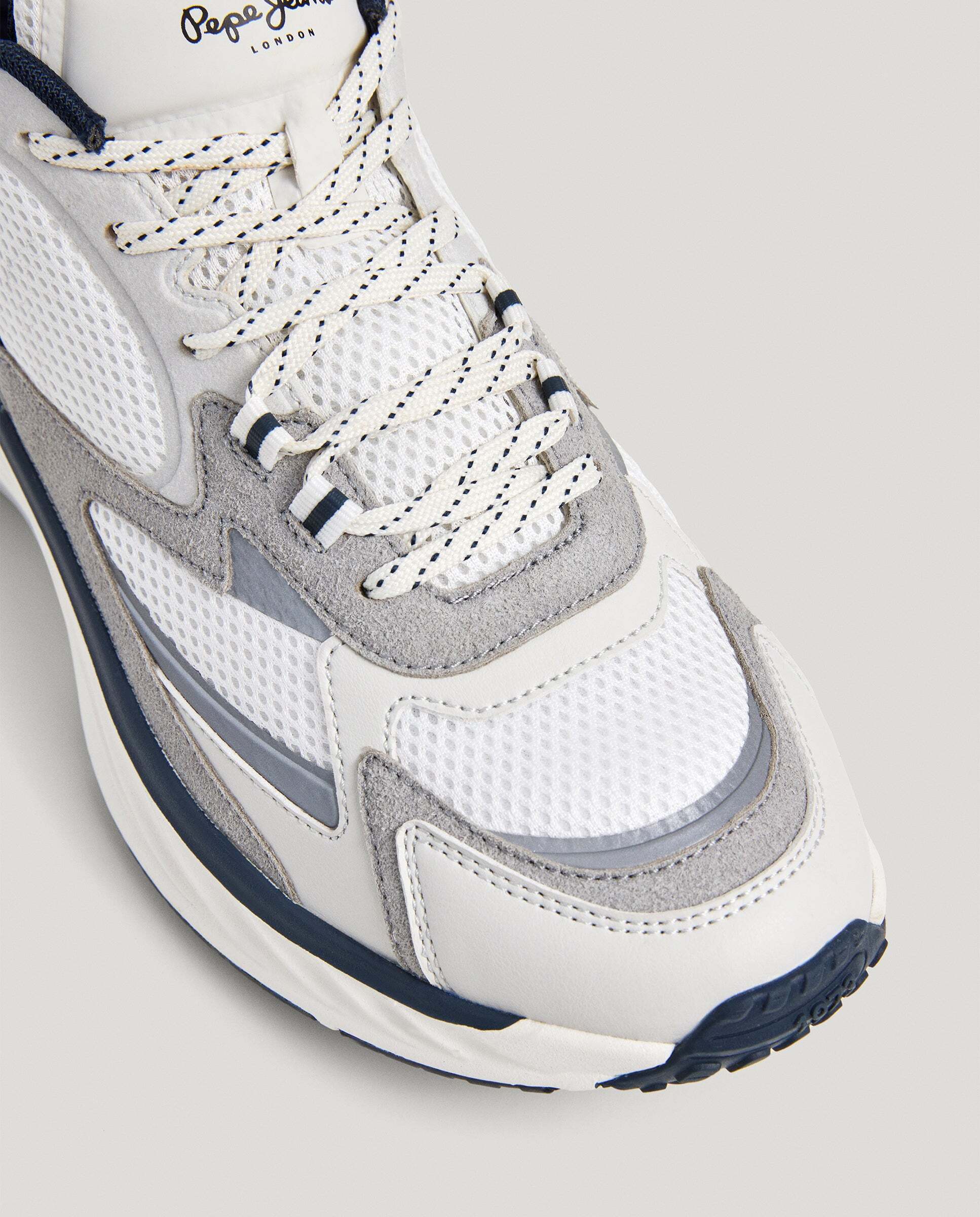 Cromer - Pepe Jeans - zapatillas combinadas - Blanco Blanco-6