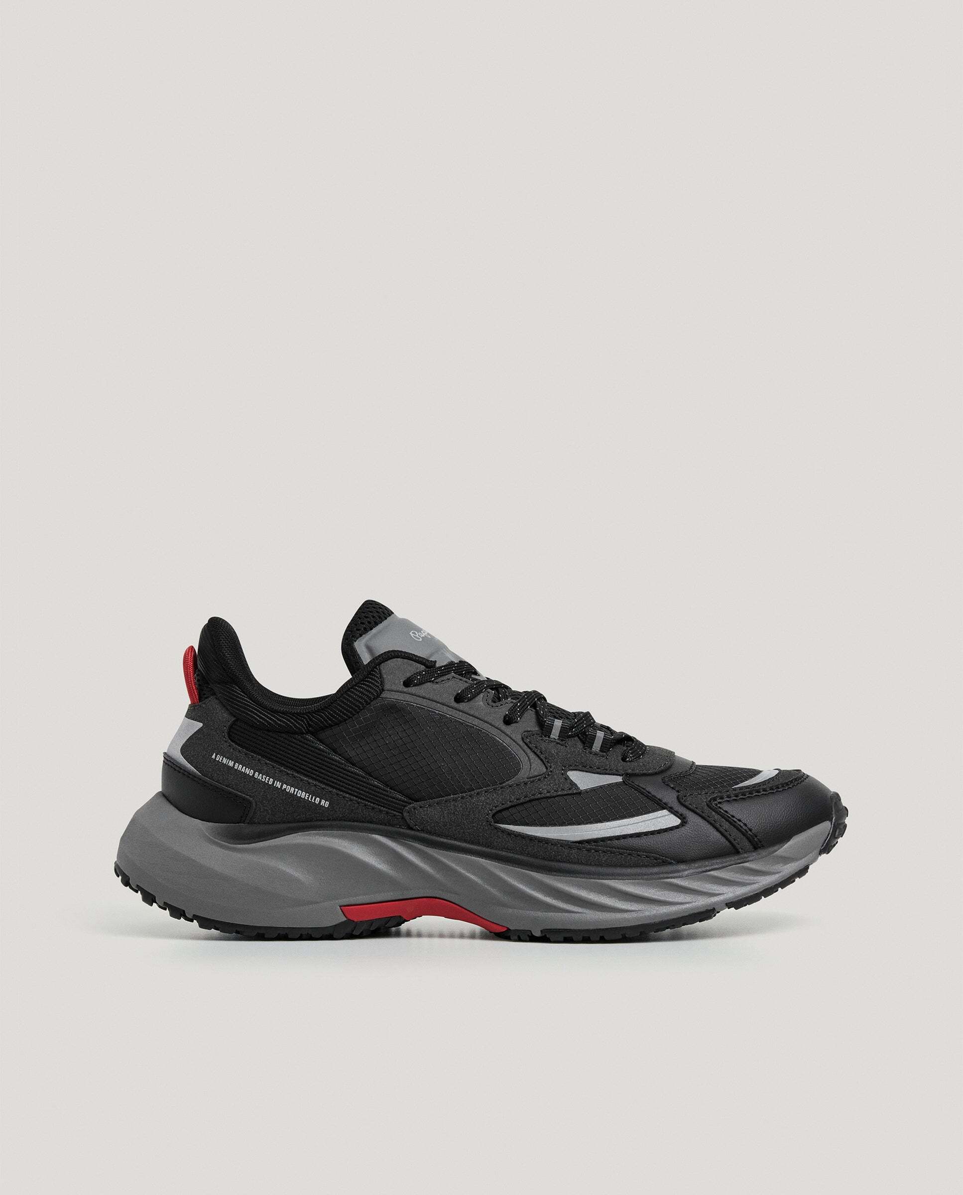 Cromer - Pepe Jeans - zapatillas combinadas - Negro Negro-1