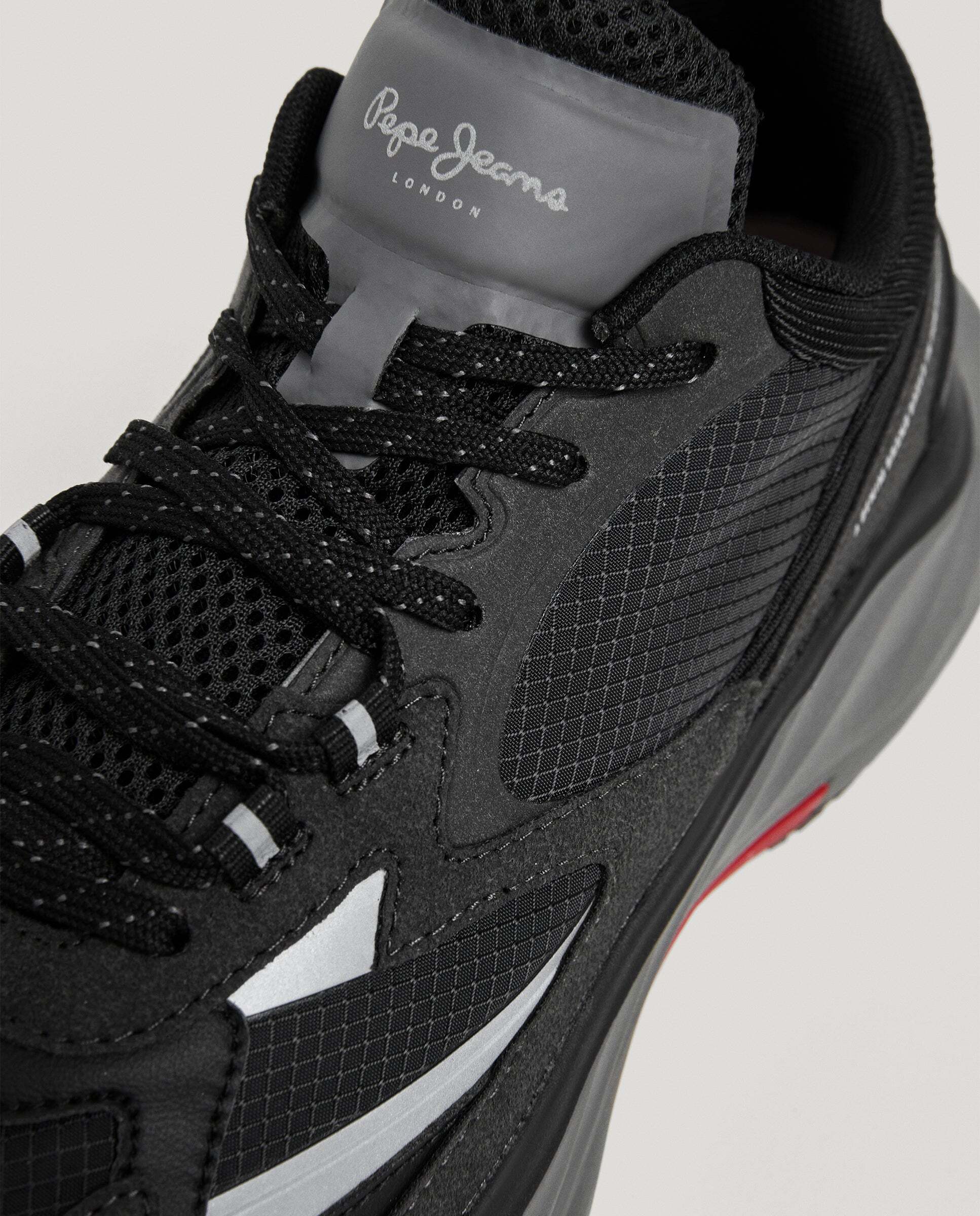 Cromer - Pepe Jeans - zapatillas combinadas - Negro Negro-5