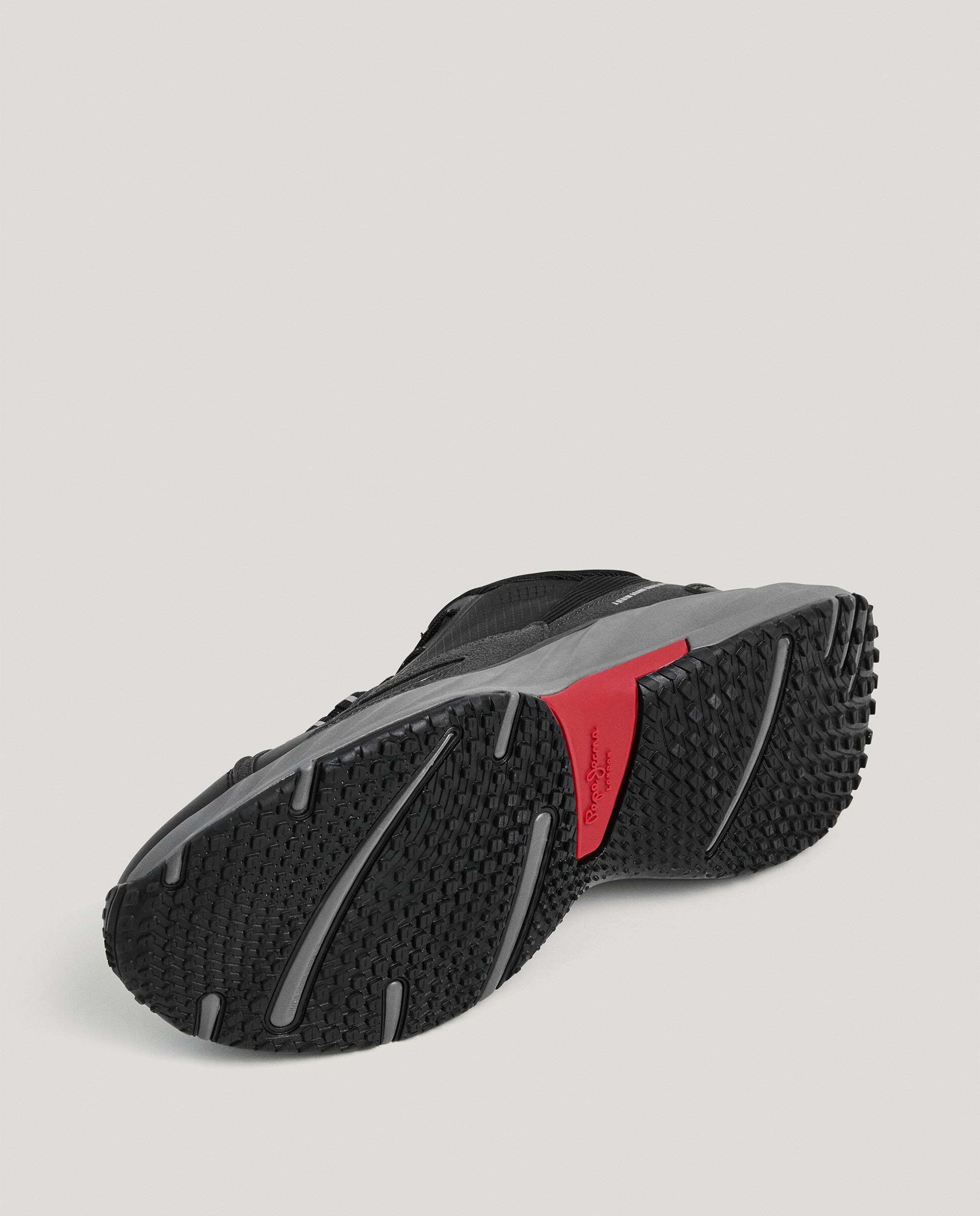 Cromer - Pepe Jeans - zapatillas combinadas - Negro Negro-6