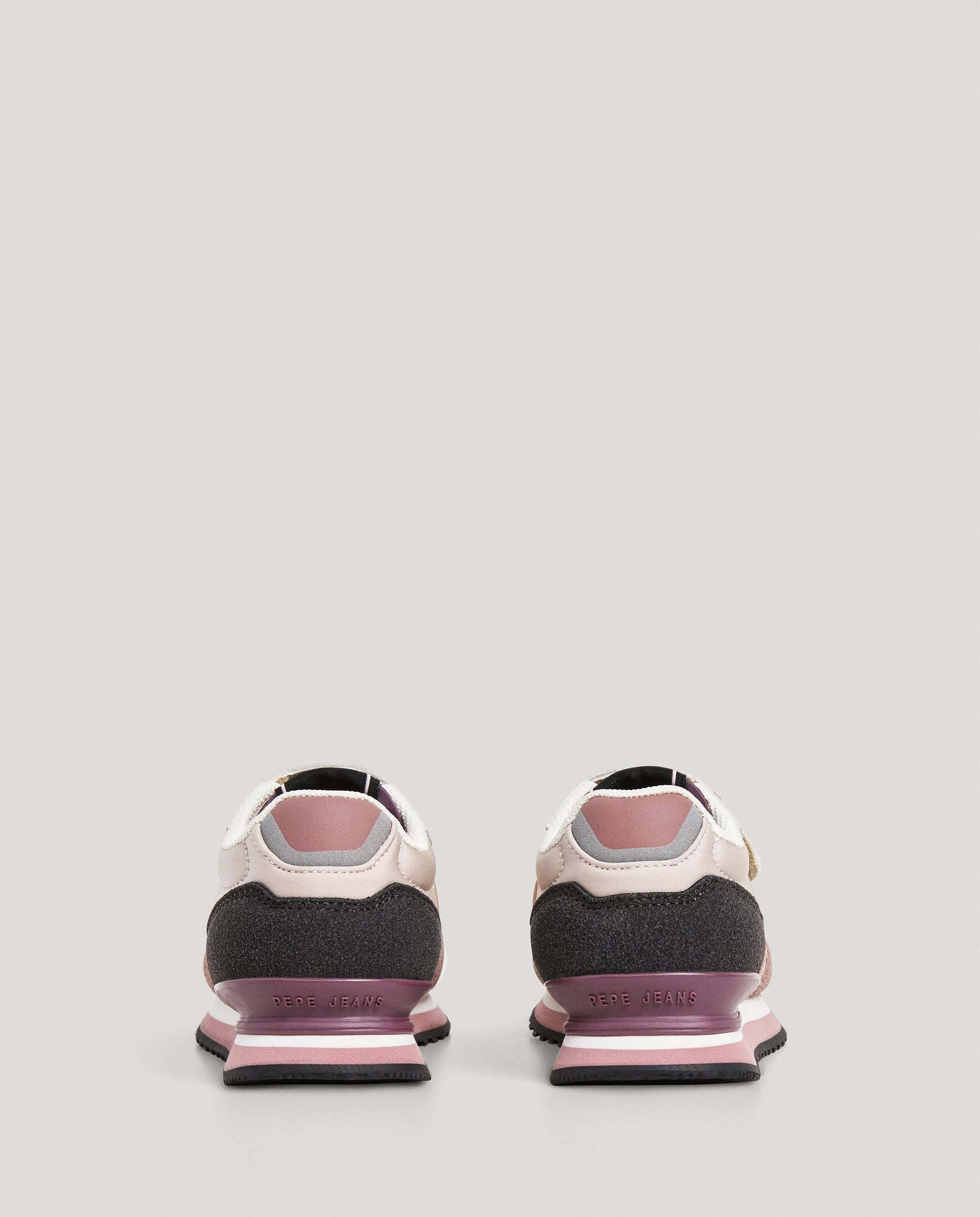 Zapatillas de niña running cierre cierre adherente - Pepe Jeans - Rosa Rosa-4