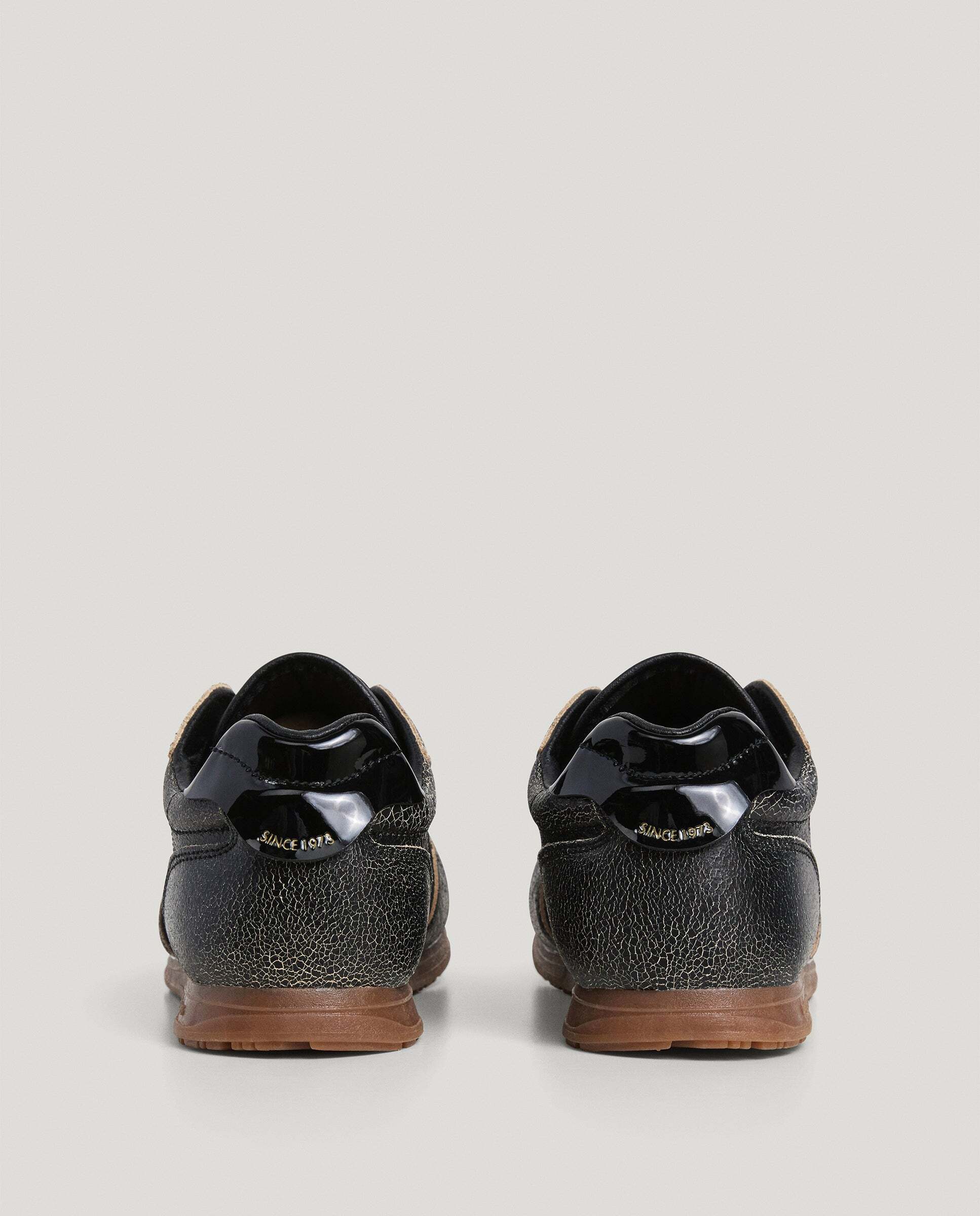 Daze - Pepe Jeans - zapatillas retro de piel - Negro Negro-4