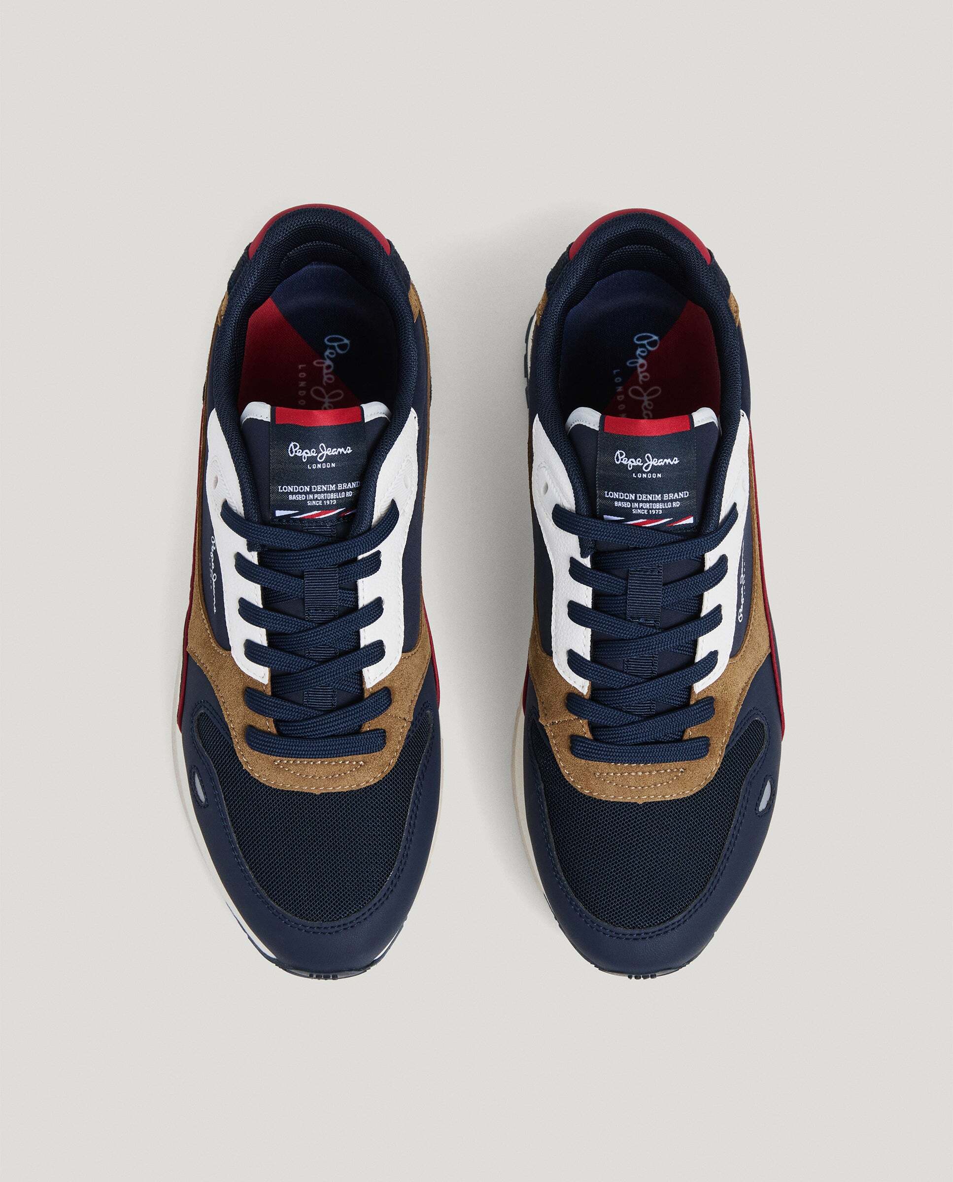 Bexley - Pepe Jeans - zapatillas running combinadas - Navy Navy-3