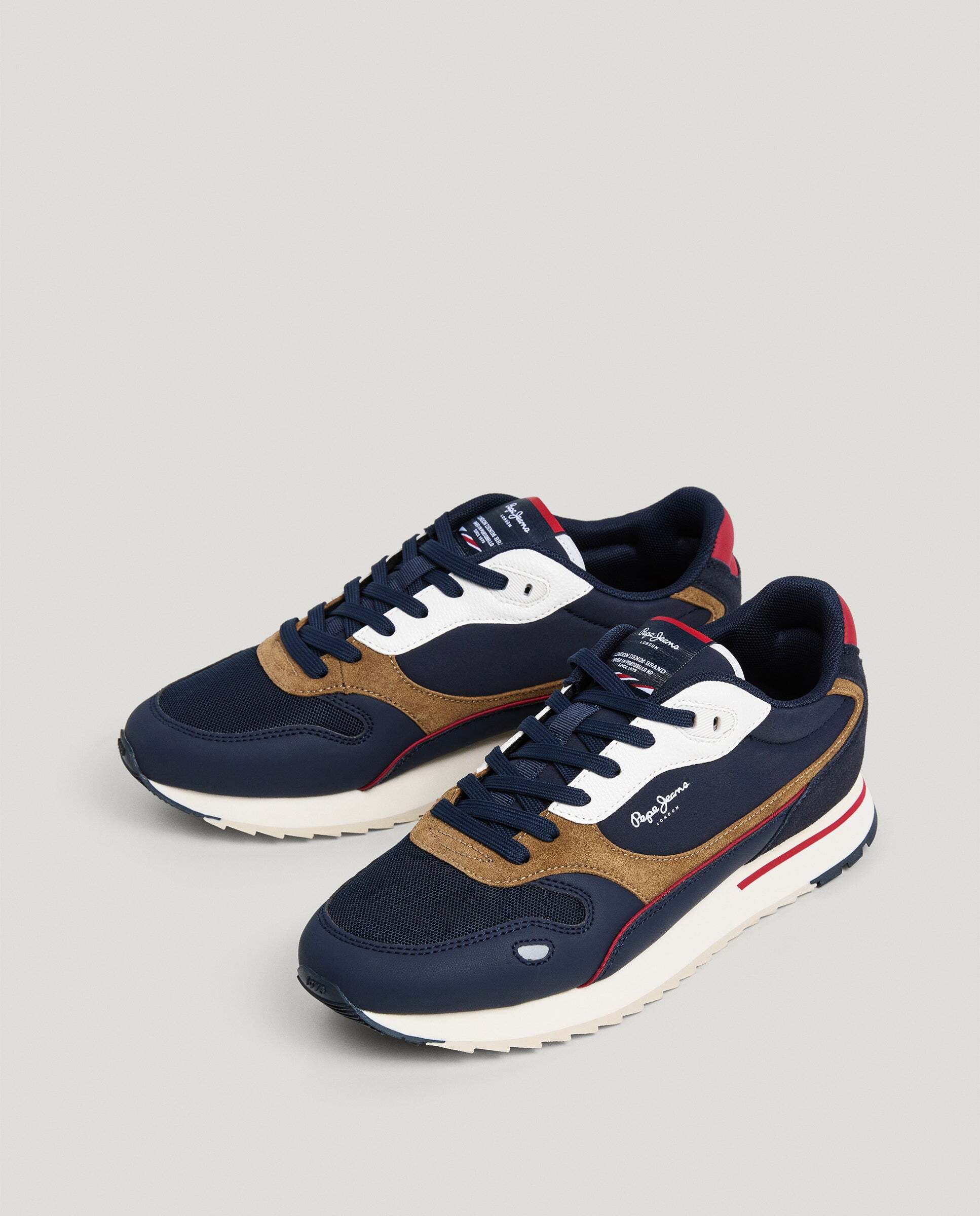 Bexley - Pepe Jeans - zapatillas running combinadas - Navy Navy-2