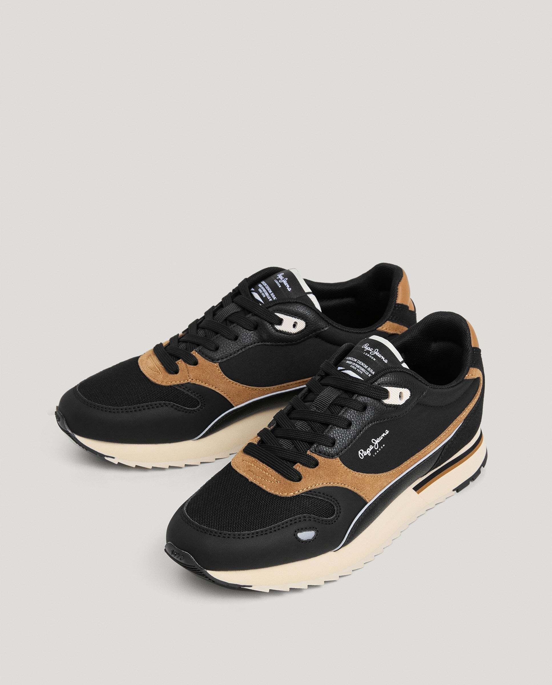 Pepe Jeans - Zapatillas de hombre running combinadas.