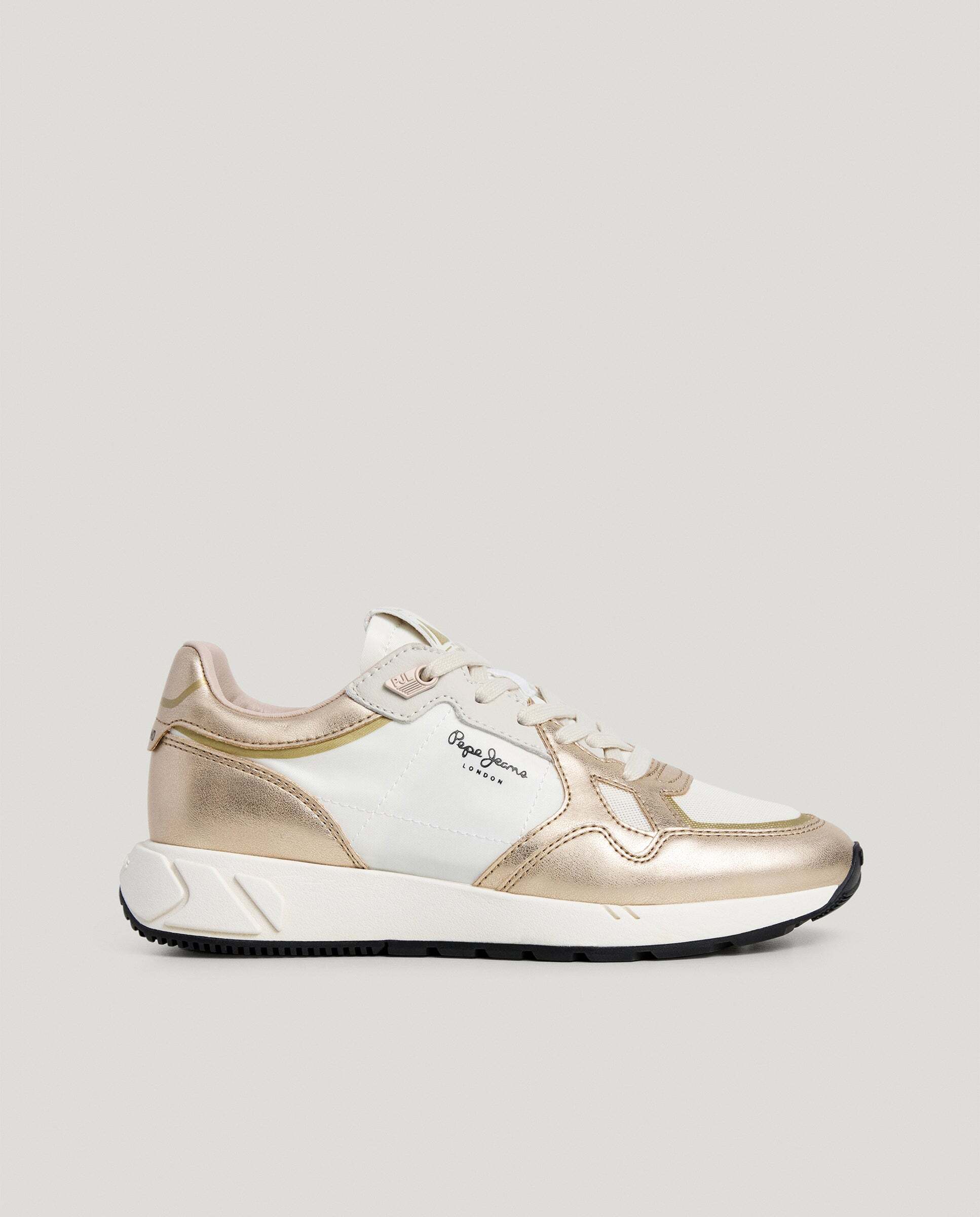 Marlon - Pepe Jeans - zapatillas con detalles metalizados - Oro Oro-1