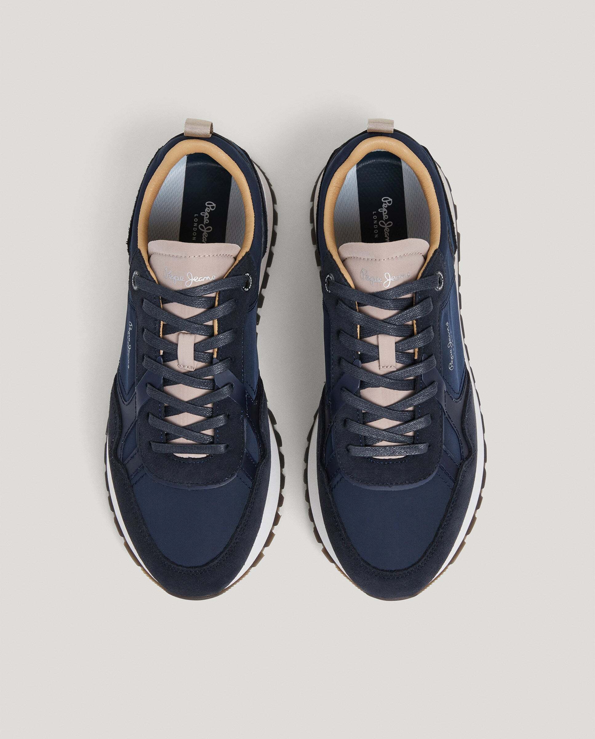 Ari - Pepe Jeans - zapatillas running retro - Azul Azul-3