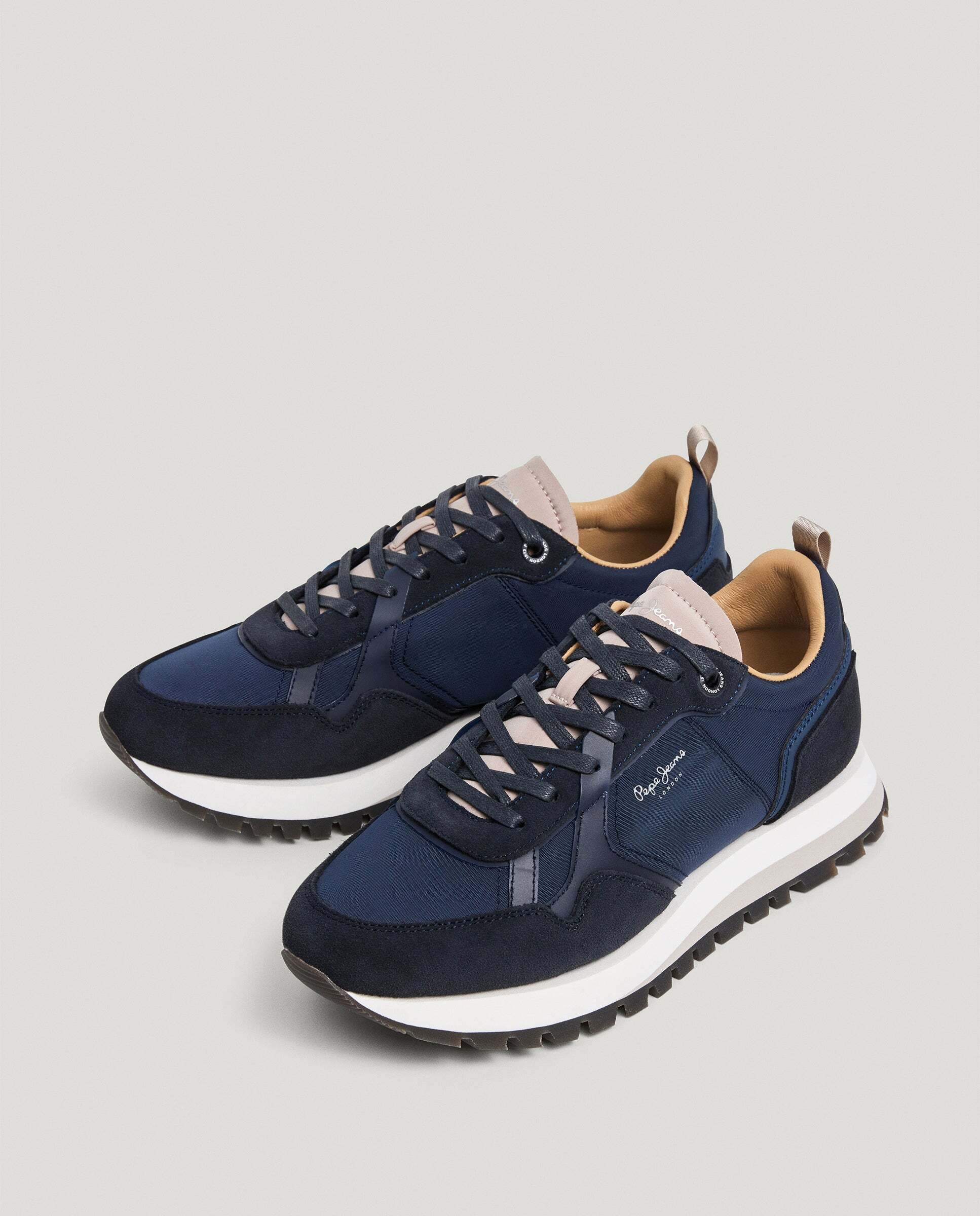 Ari - Pepe Jeans - zapatillas running retro - Azul Azul-2