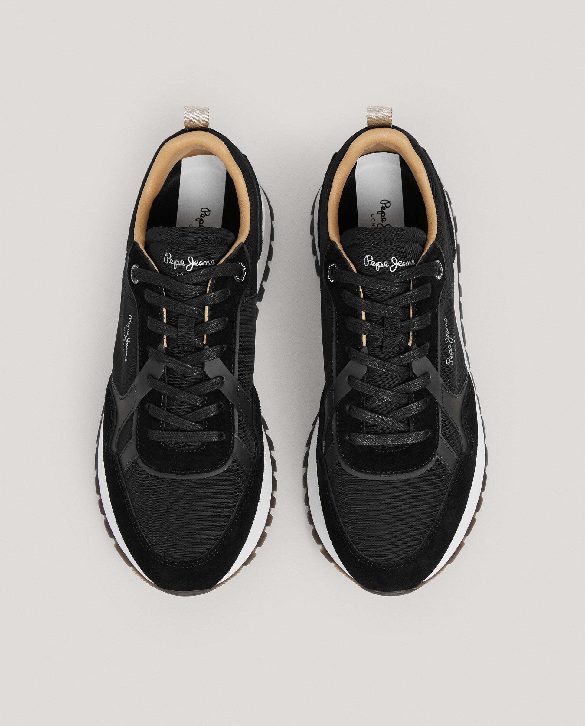 Ari - Pepe Jeans - zapatillas running retro - Negro Negro-3