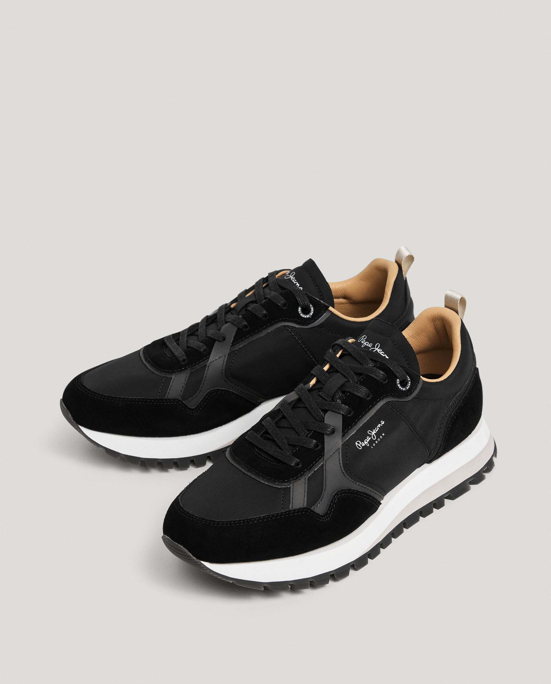 Ari - Pepe Jeans - zapatillas running retro - Negro Negro-2