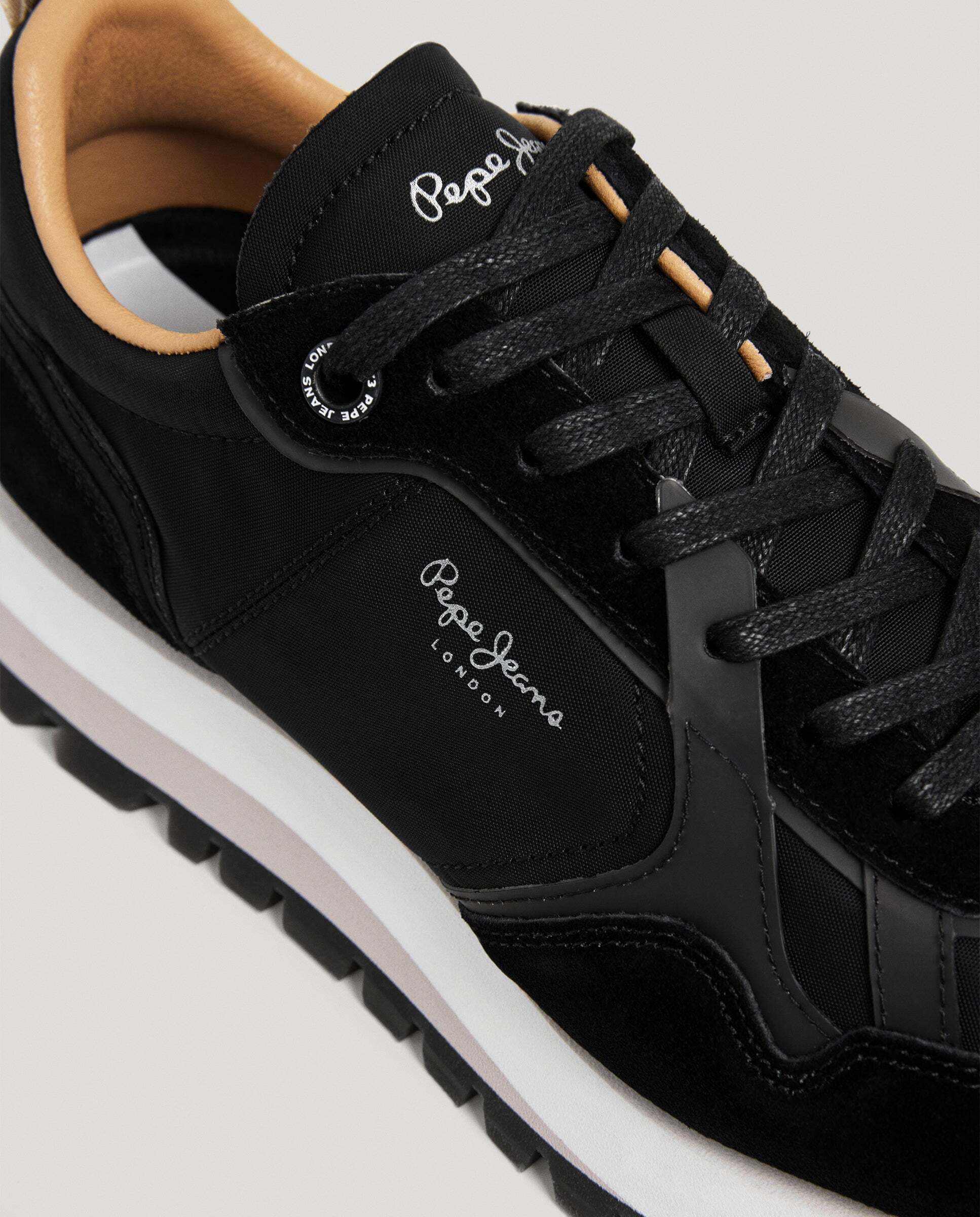 Ari - Pepe Jeans - zapatillas running retro - Negro Negro-5