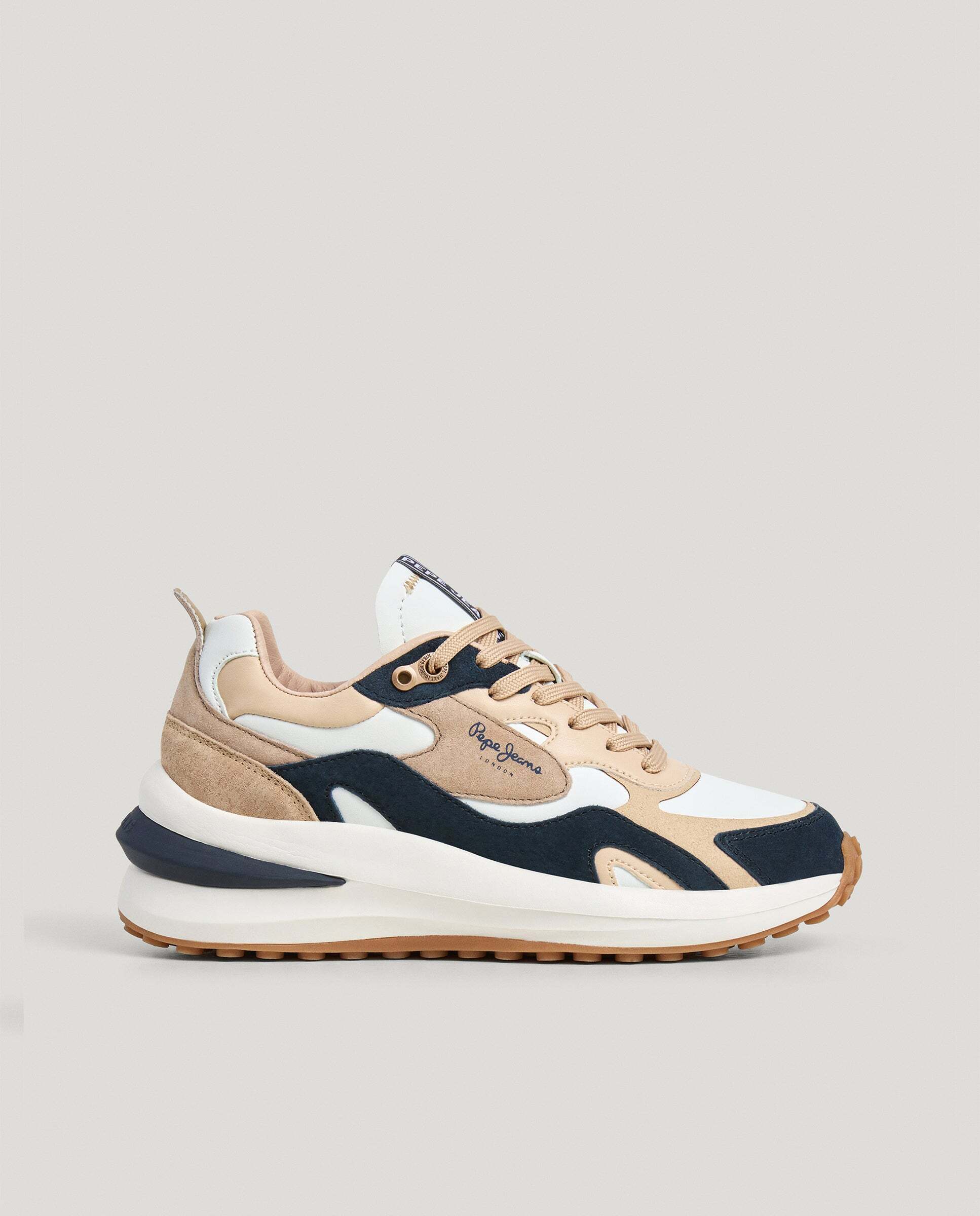 Winslow - Pepe Jeans - zapatillas combinadas - Natural Natural-1