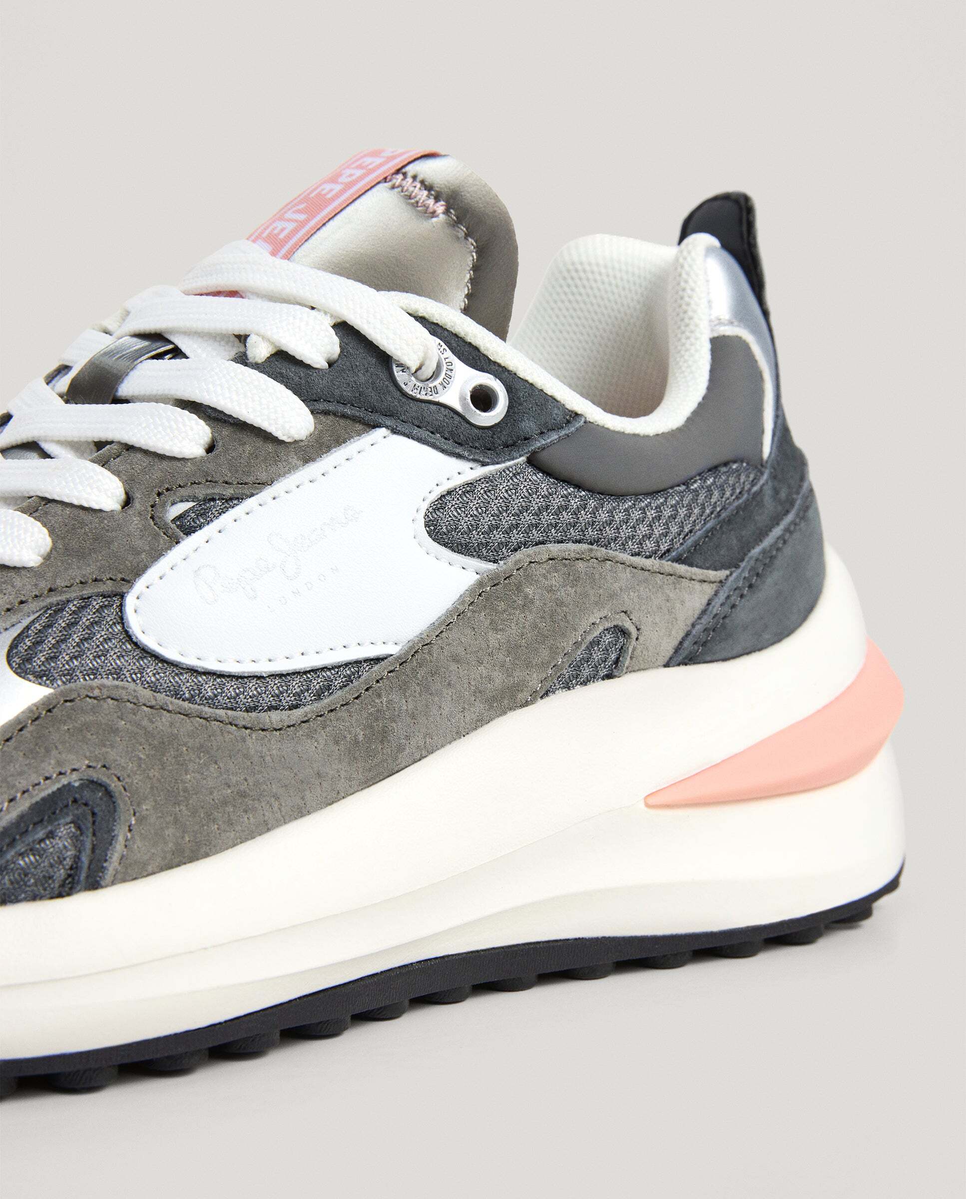 Winslow - Pepe Jeans - zapatillas combinadas - Gris Gris-5