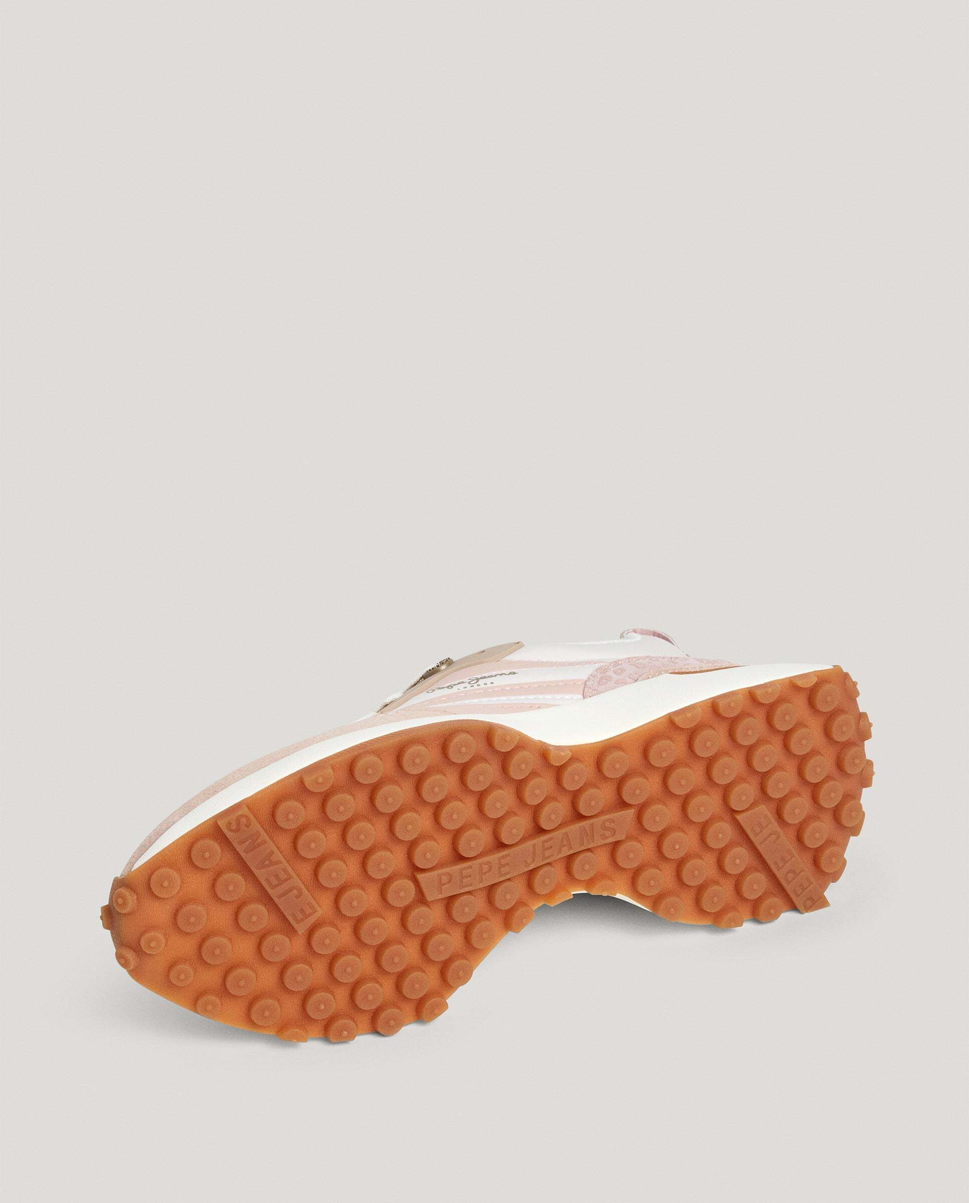 Lucky - Pepe Jeans - zapatillas con detalles en ante - Rosa Rosa-6