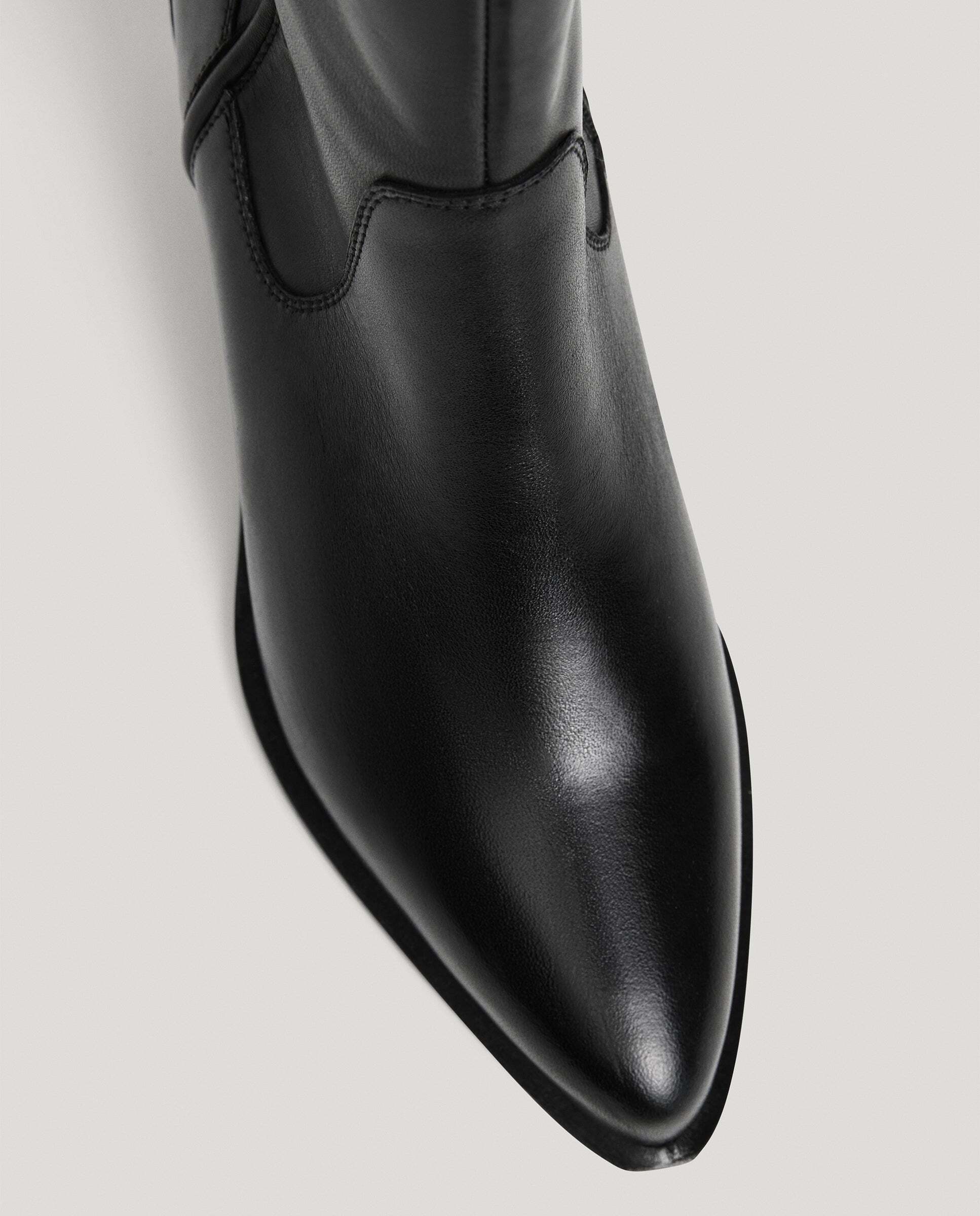 Botines de mujer 100% piel - Pepe Jeans - Negro Negro-5