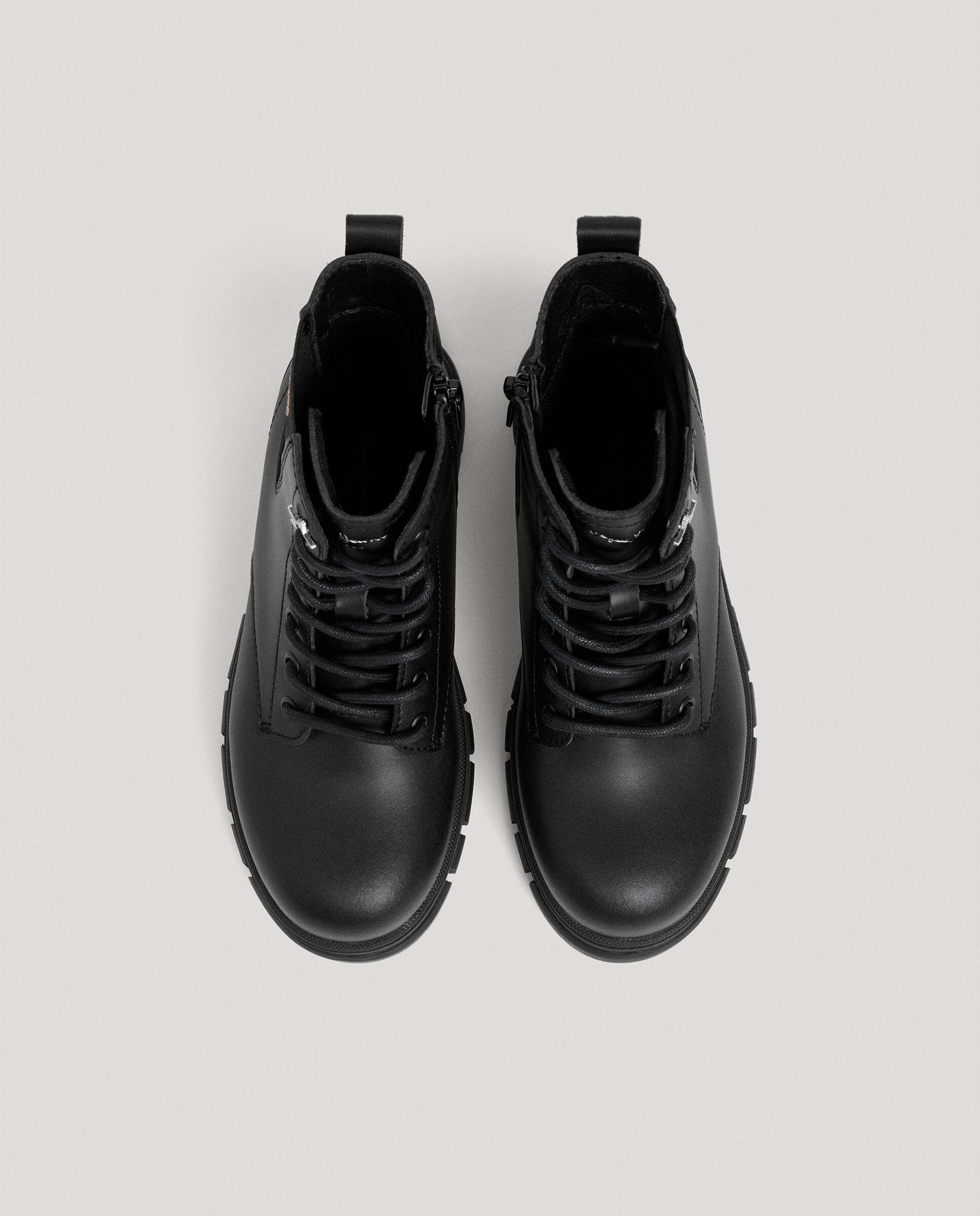 Botas de niña con logo strass - Pepe Jeans - Negro Negro-2