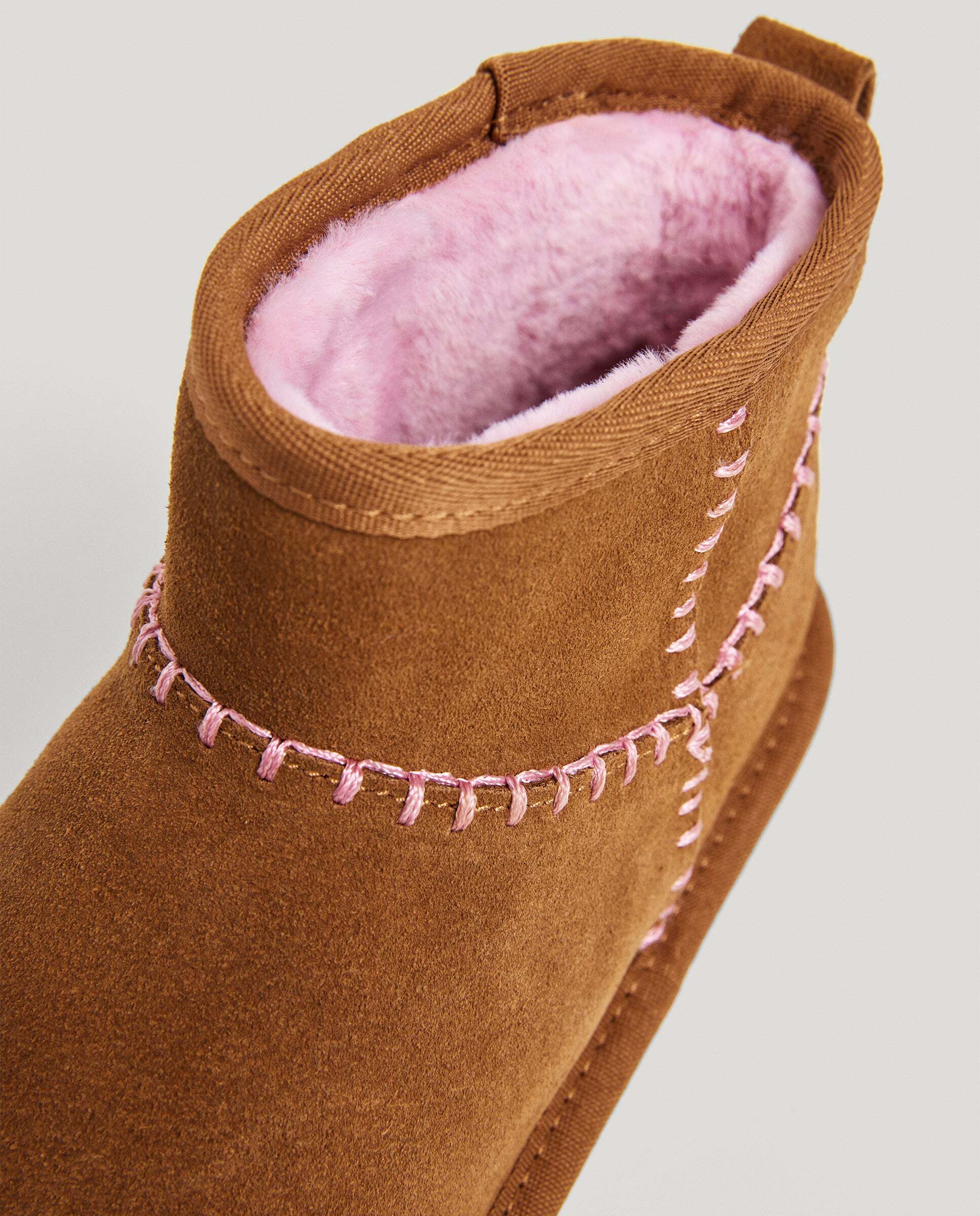 Botines de niña de ante - Pepe Jeans - Marrón Marrón-5