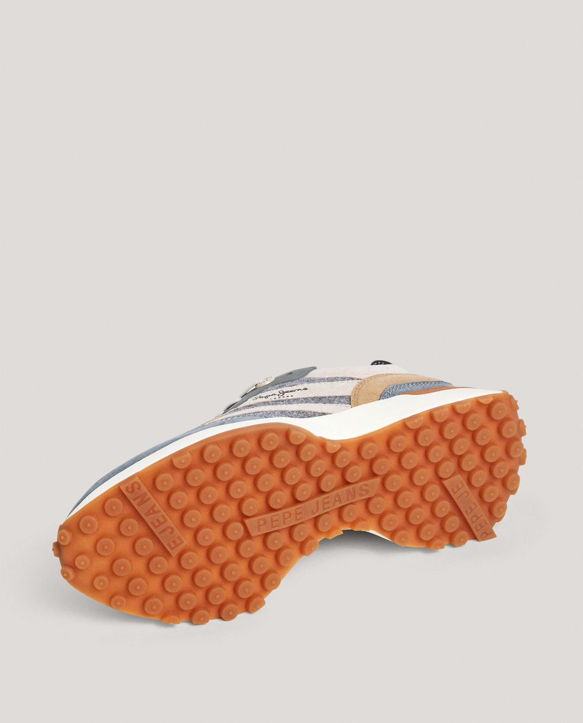 Lucky - Pepe Jeans - zapatillas con detalles en borreguito - Verde grisáceo Verde grisáceo-6