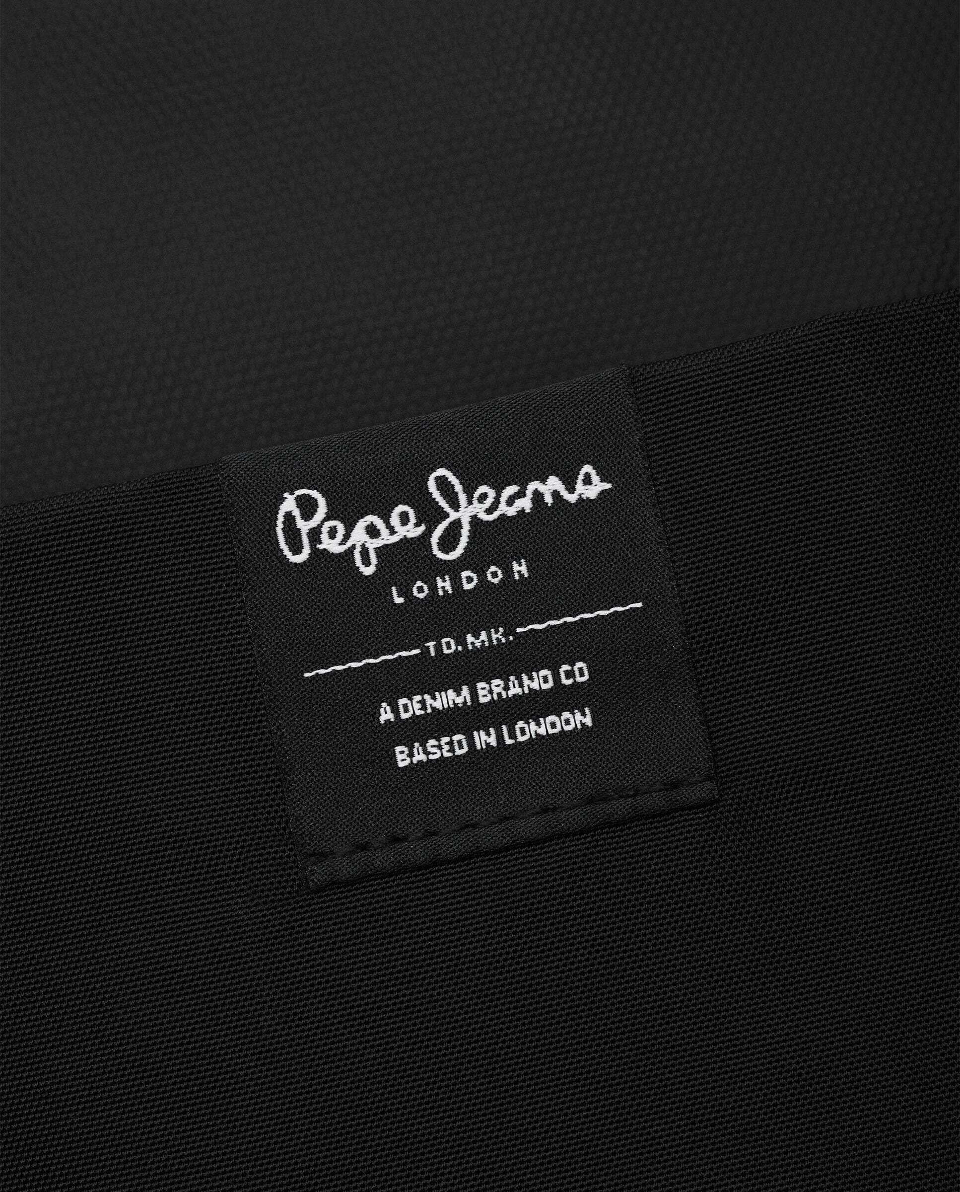 Bandolera de hombre reporter con asa ajustable - Pepe Jeans - Negro Negro-5