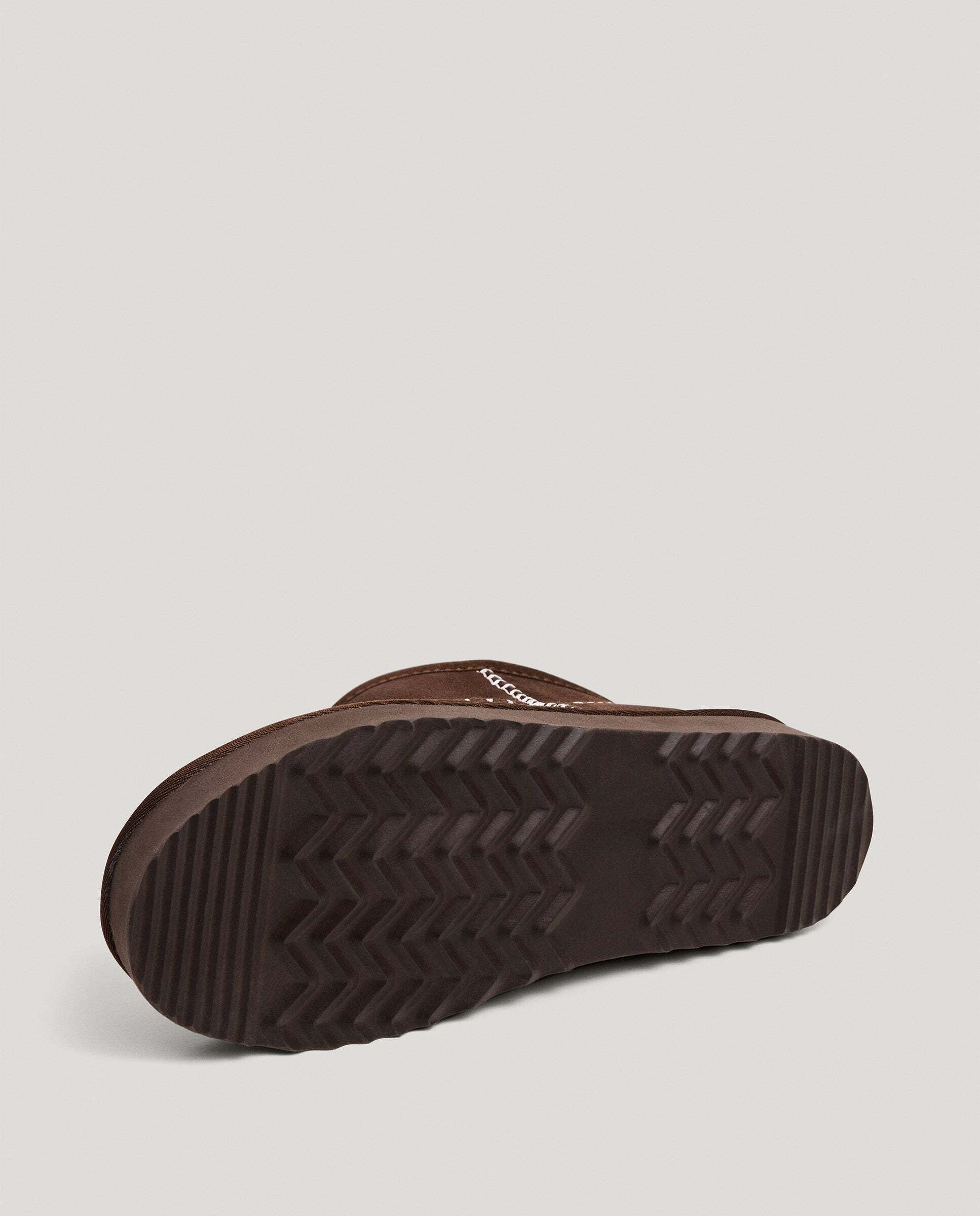 Botines de mujer de ante - Pepe Jeans - Marrón Marrón-6