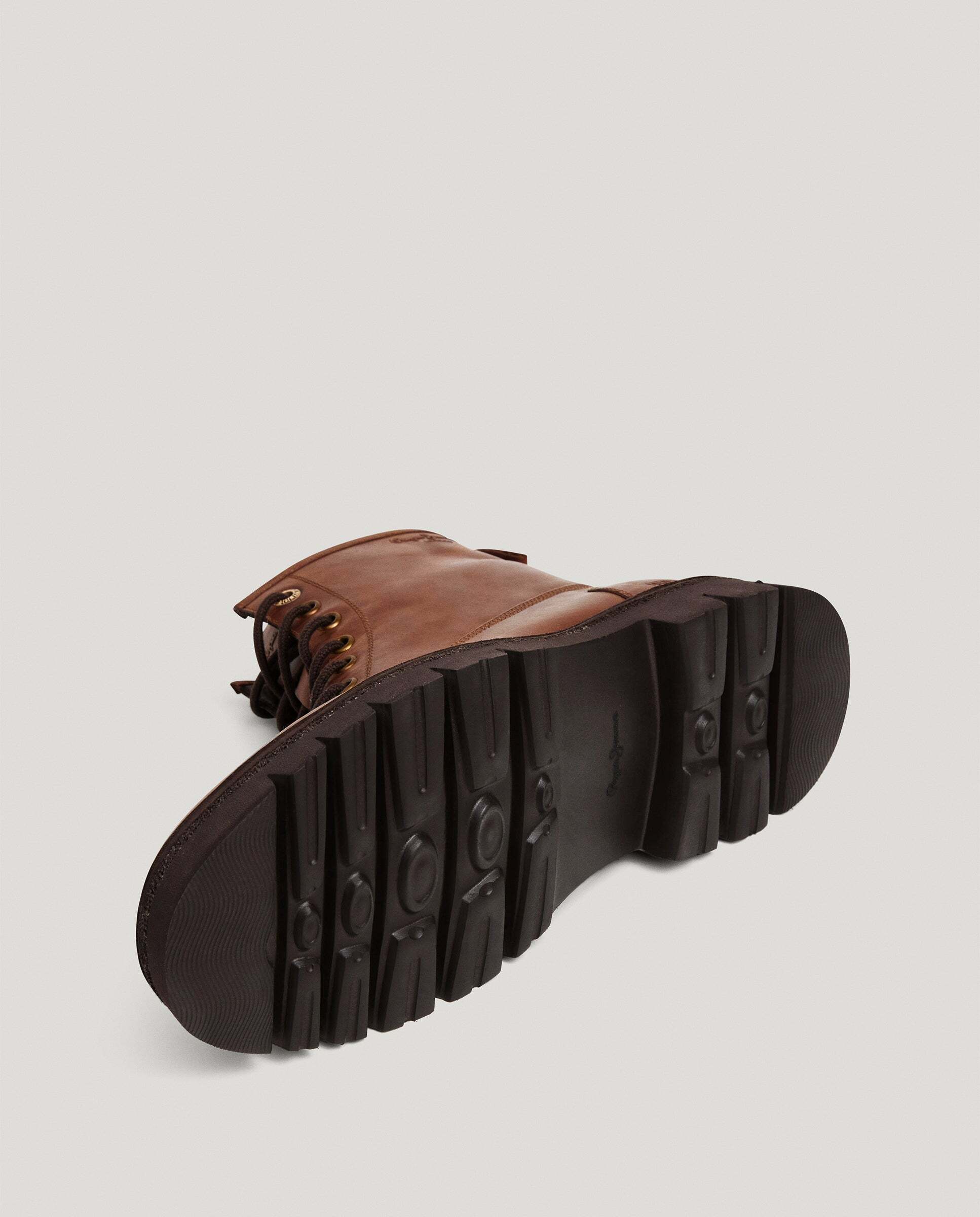 Imagen 6 de Botas de hombre cierre cordones 100% piel - Pepe Jeans - Marrón Marrón