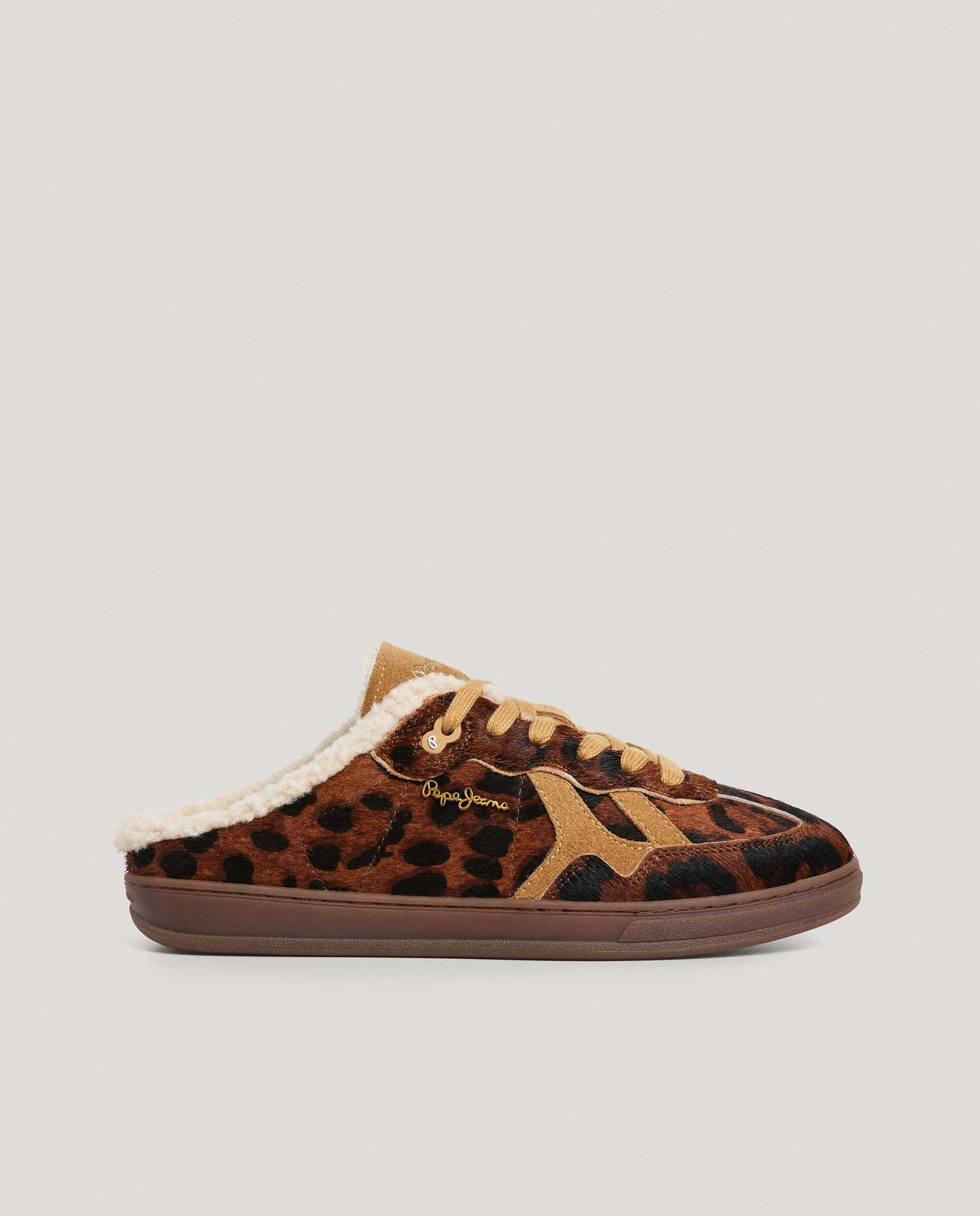 Zapatillas - Pepe Jeans - ball animal print - Marrón Marrón-1
