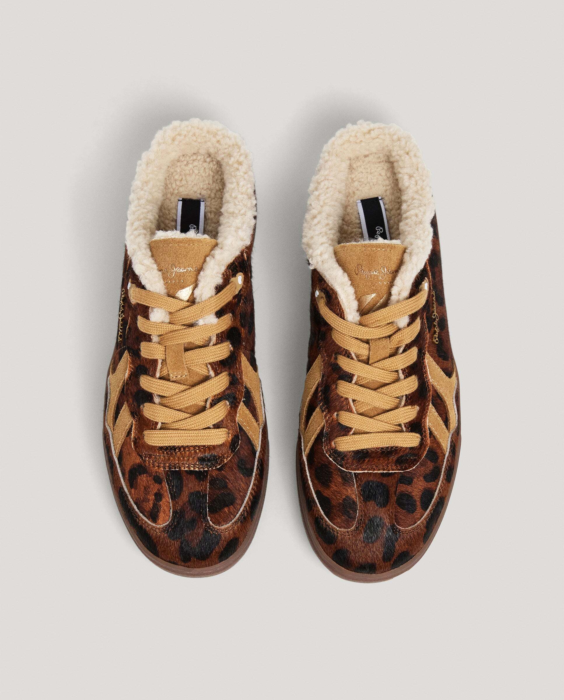 Zapatillas - Pepe Jeans - ball animal print - Marrón Marrón-3