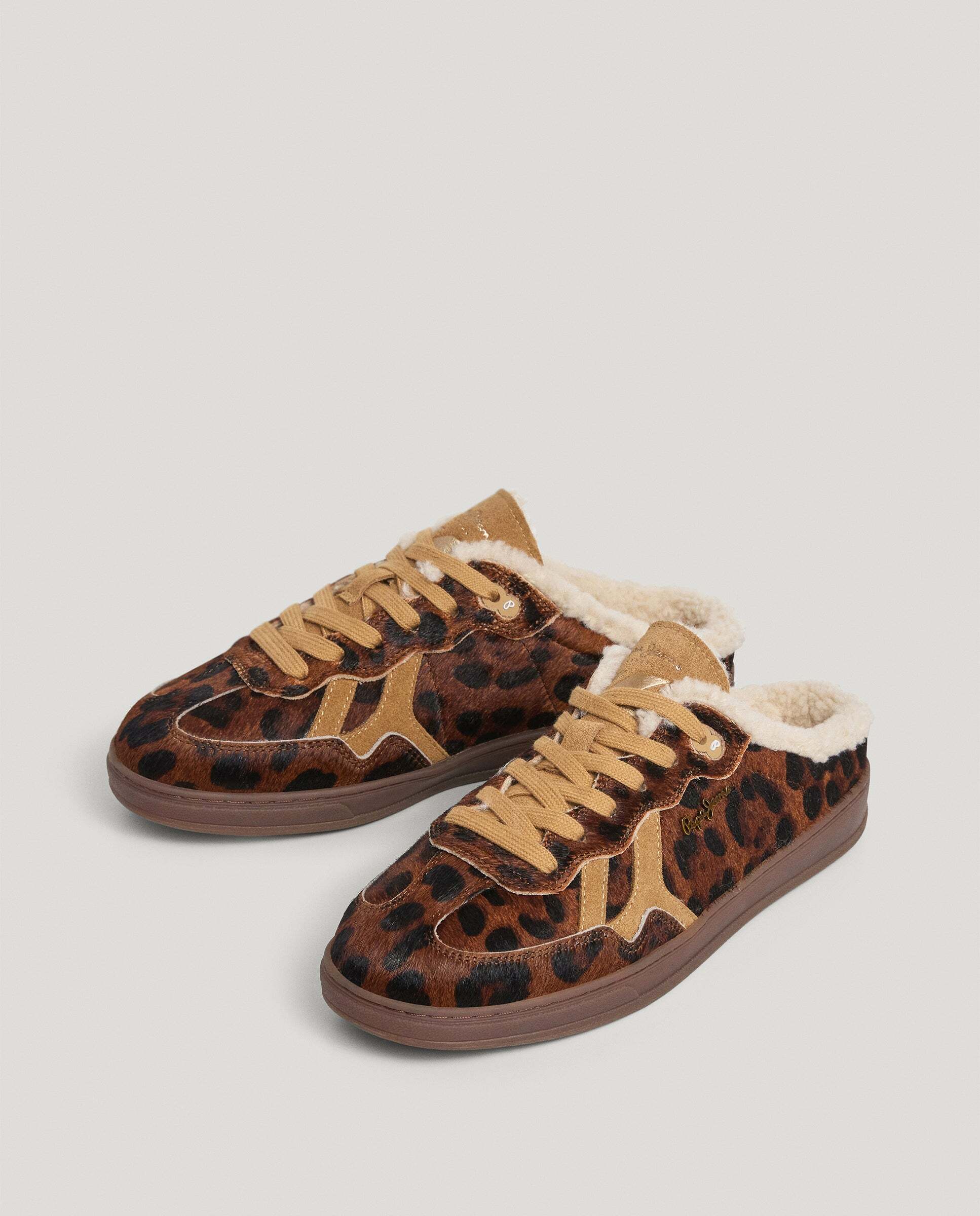 Zapatillas - Pepe Jeans - ball animal print - Marrón Marrón-2