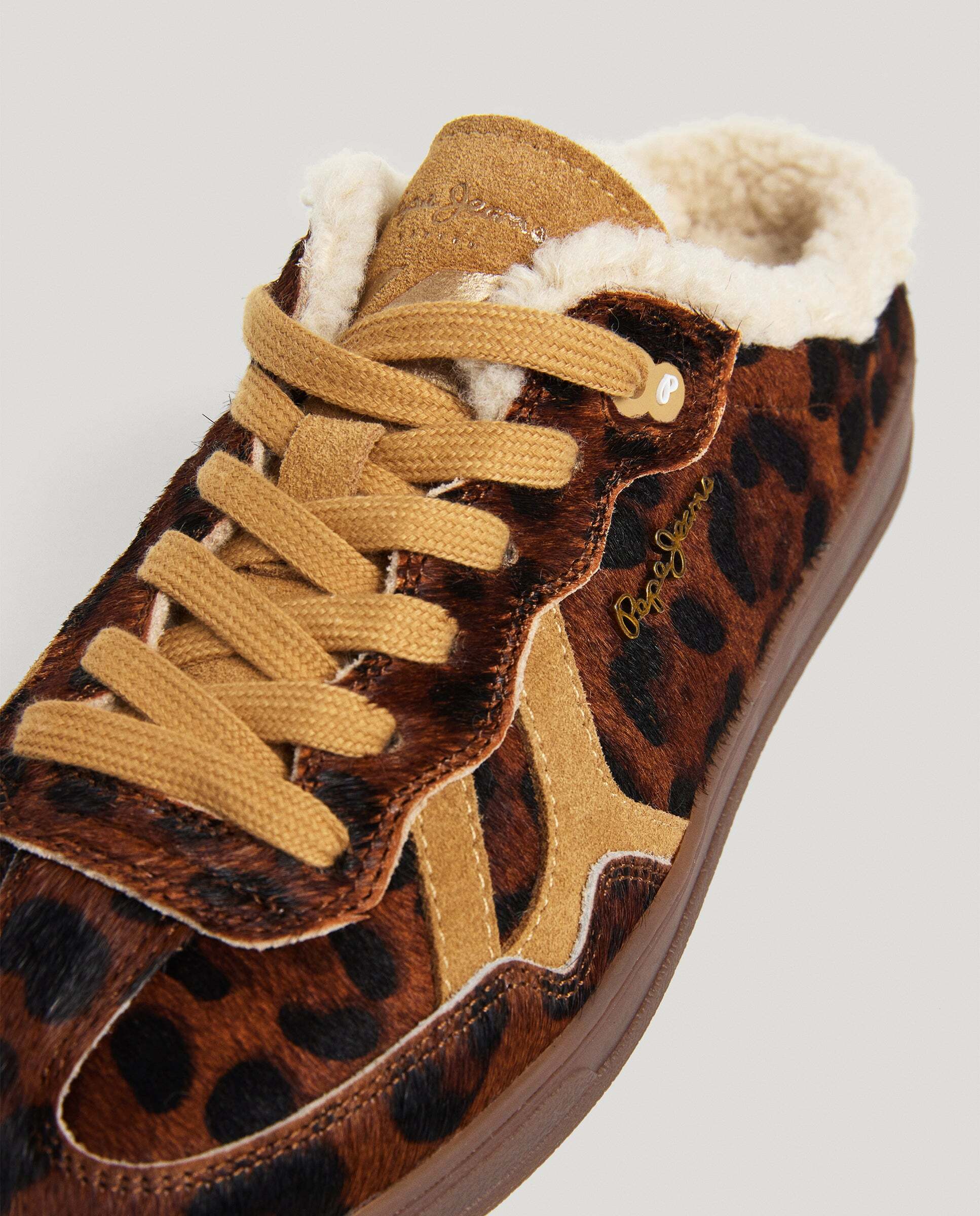 Zapatillas - Pepe Jeans - ball animal print - Marrón Marrón-5