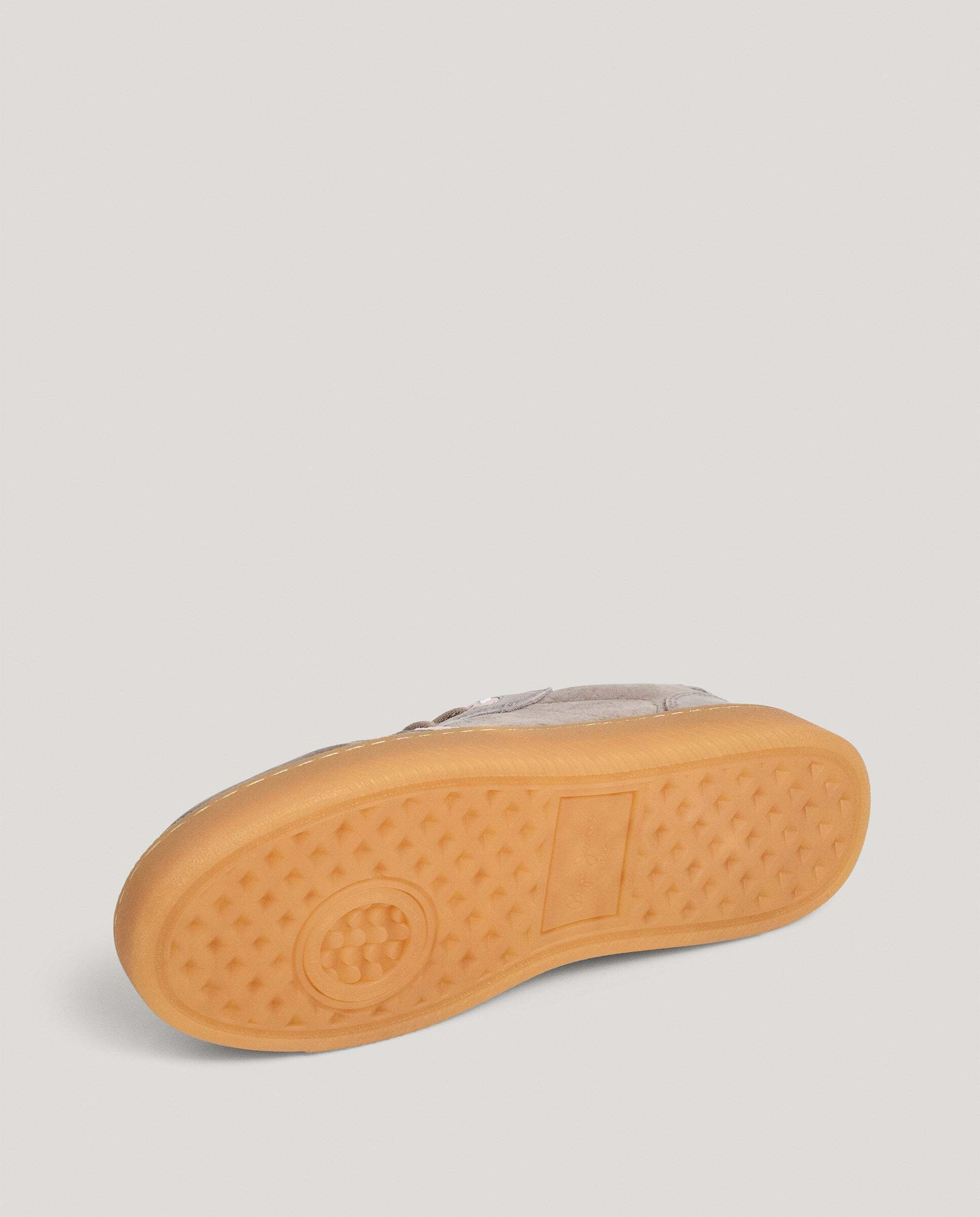 Zapatillas de mujer combinadas de piel suela cupsole - Pepe Jeans - Gris oscuro Gris oscuro-6