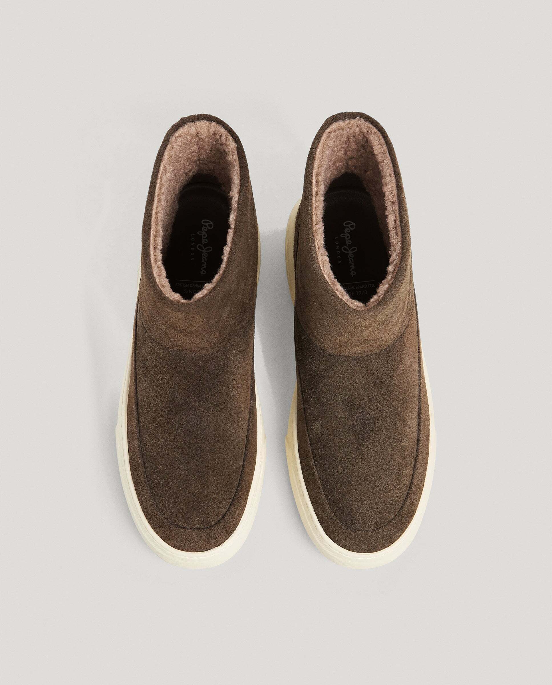 Imagen 3 de Botines de hombre de ante - Pepe Jeans - Marrón Marrón