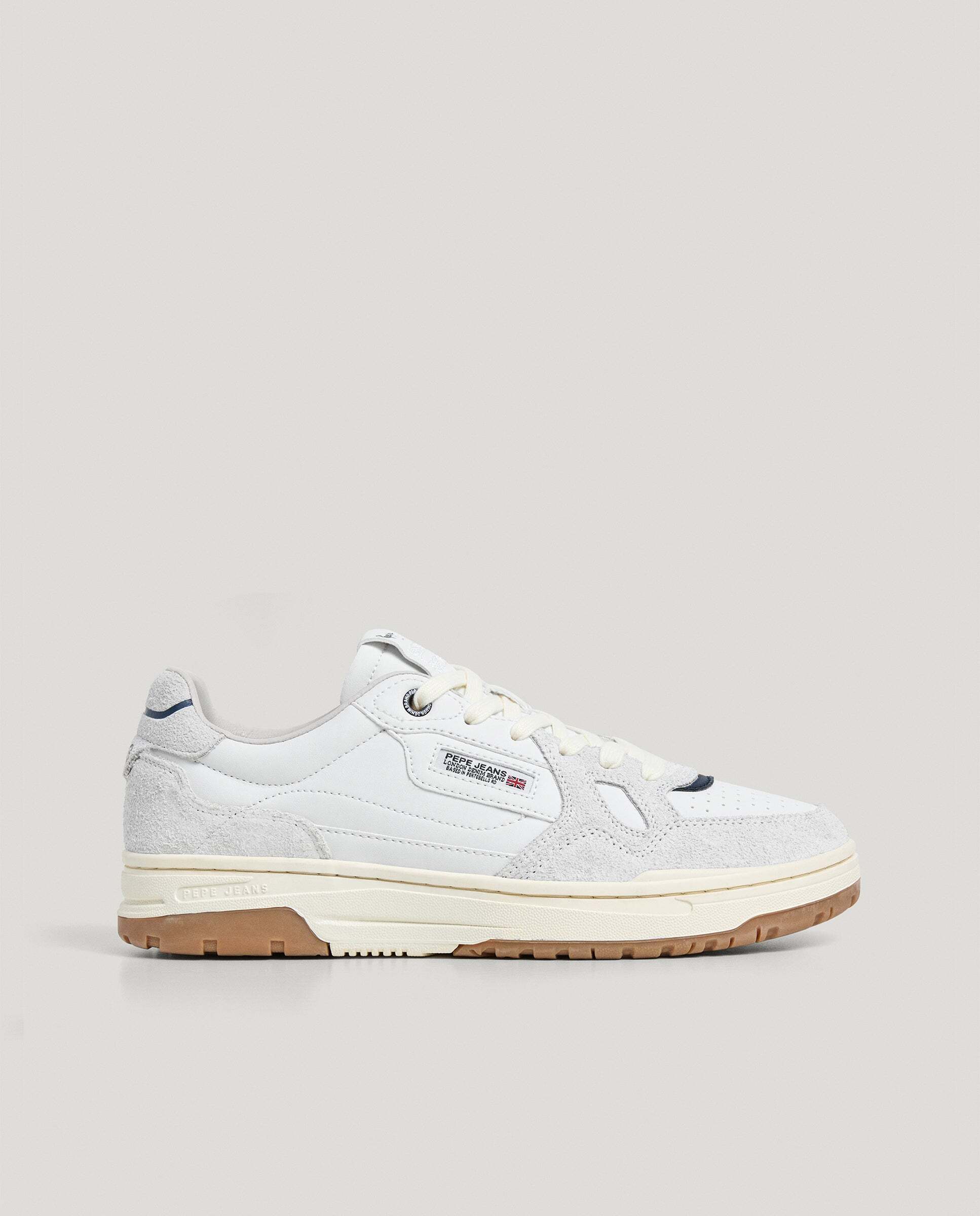 Chester - Pepe Jeans - zapatillas con detalles ante - Blanco Blanco-1