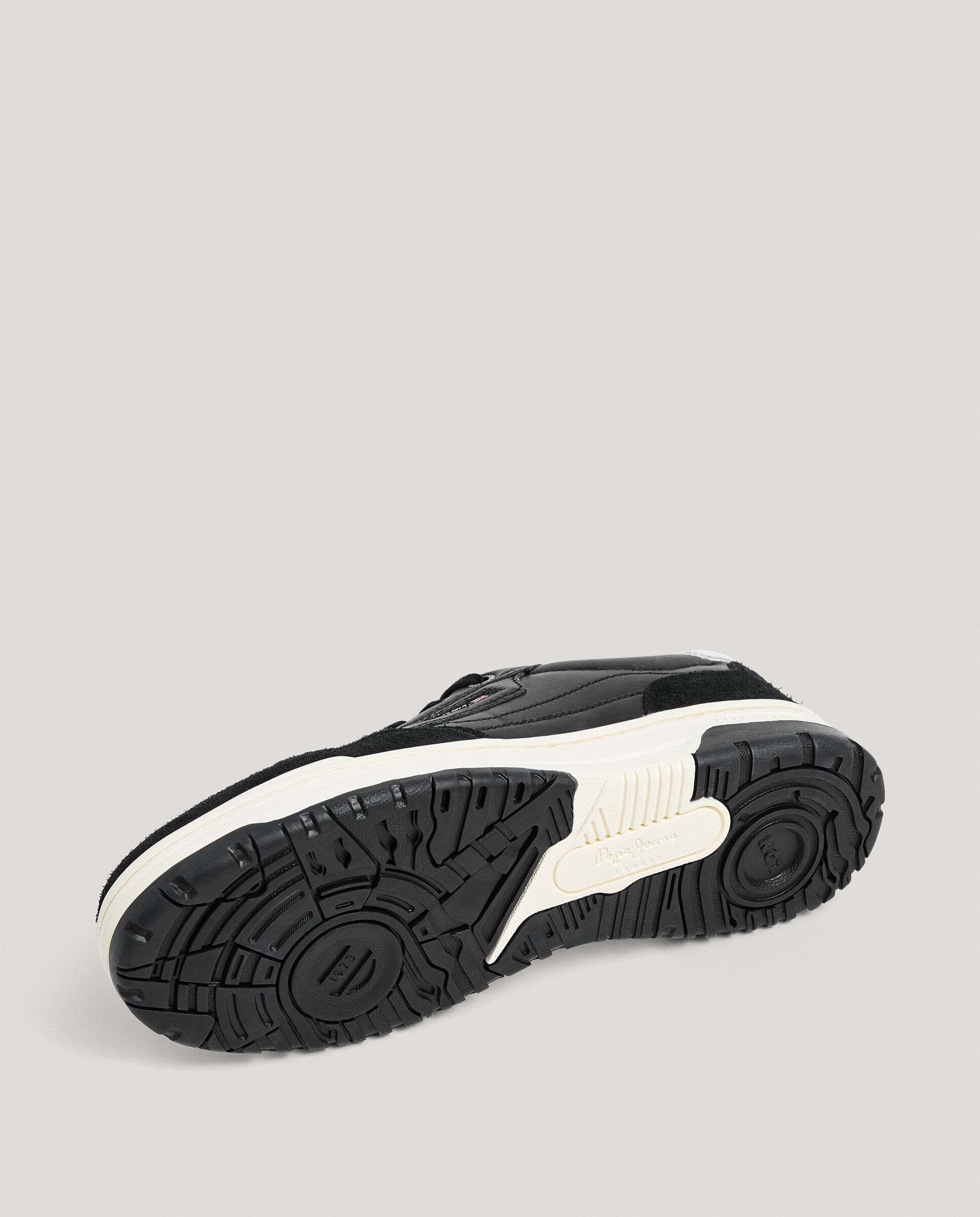 Chester - Pepe Jeans - zapatillas con detalles ante - Negro Negro-6