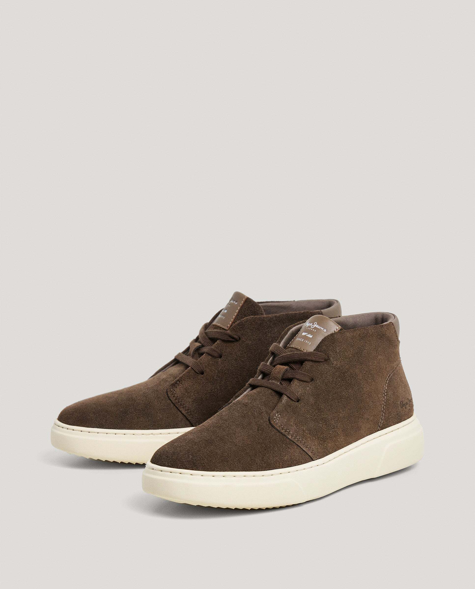 Imagen 2 de Botines de hombre de ante - Pepe Jeans - Marrón Marrón