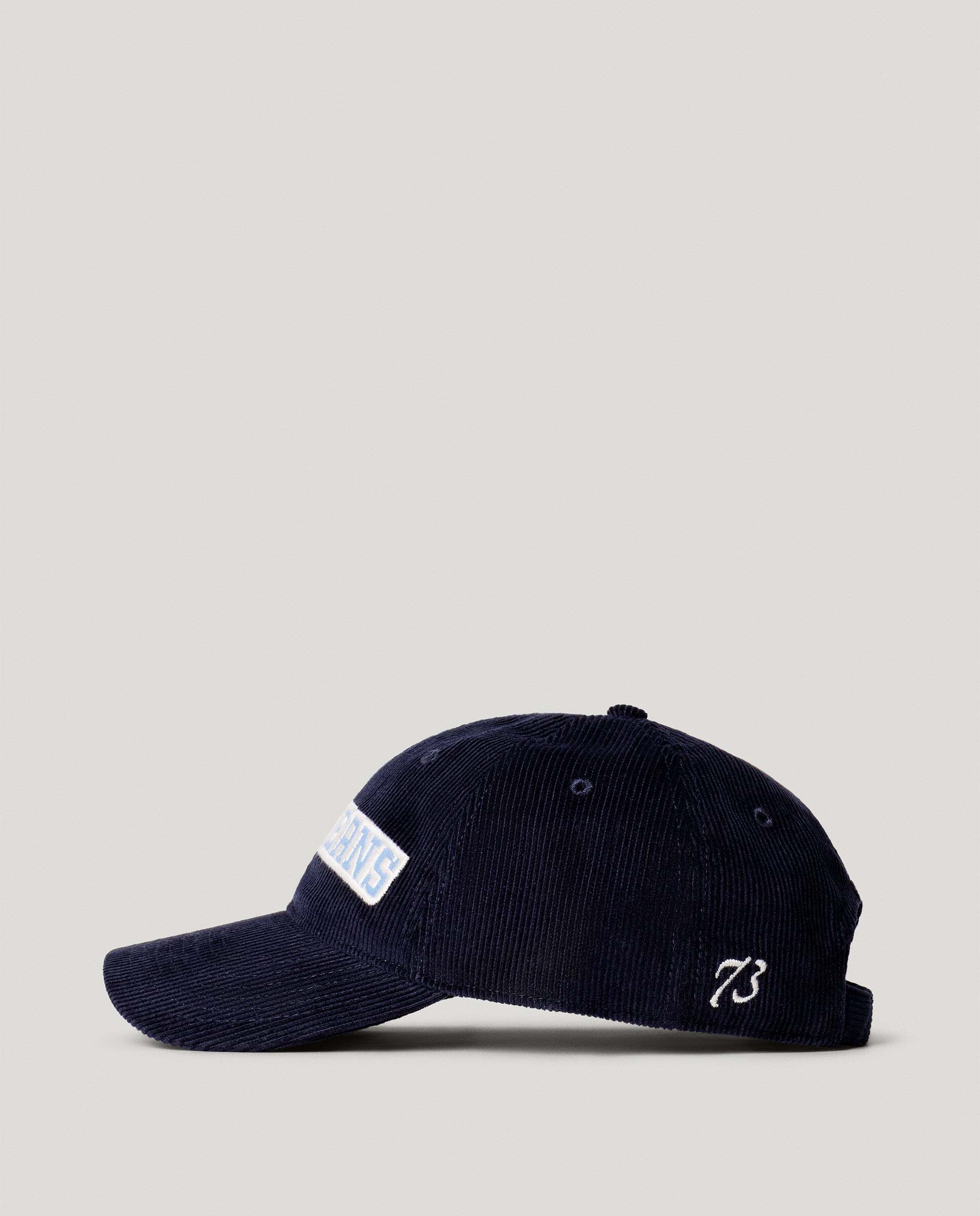 Gorra de hombre de pana con logo bordado - Pepe Jeans - Azul Azul-2
