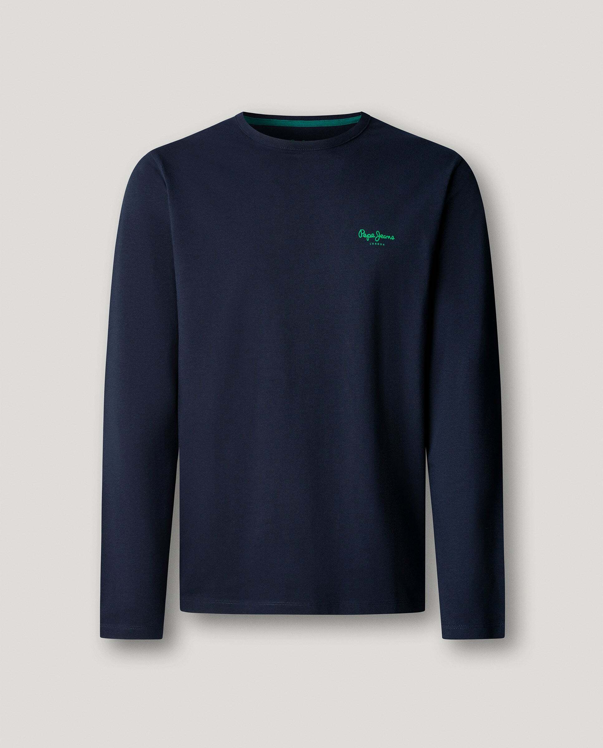 Imagen 6 de Camiseta de hombre manga larga fit slim - Pepe Jeans - Azul Azul