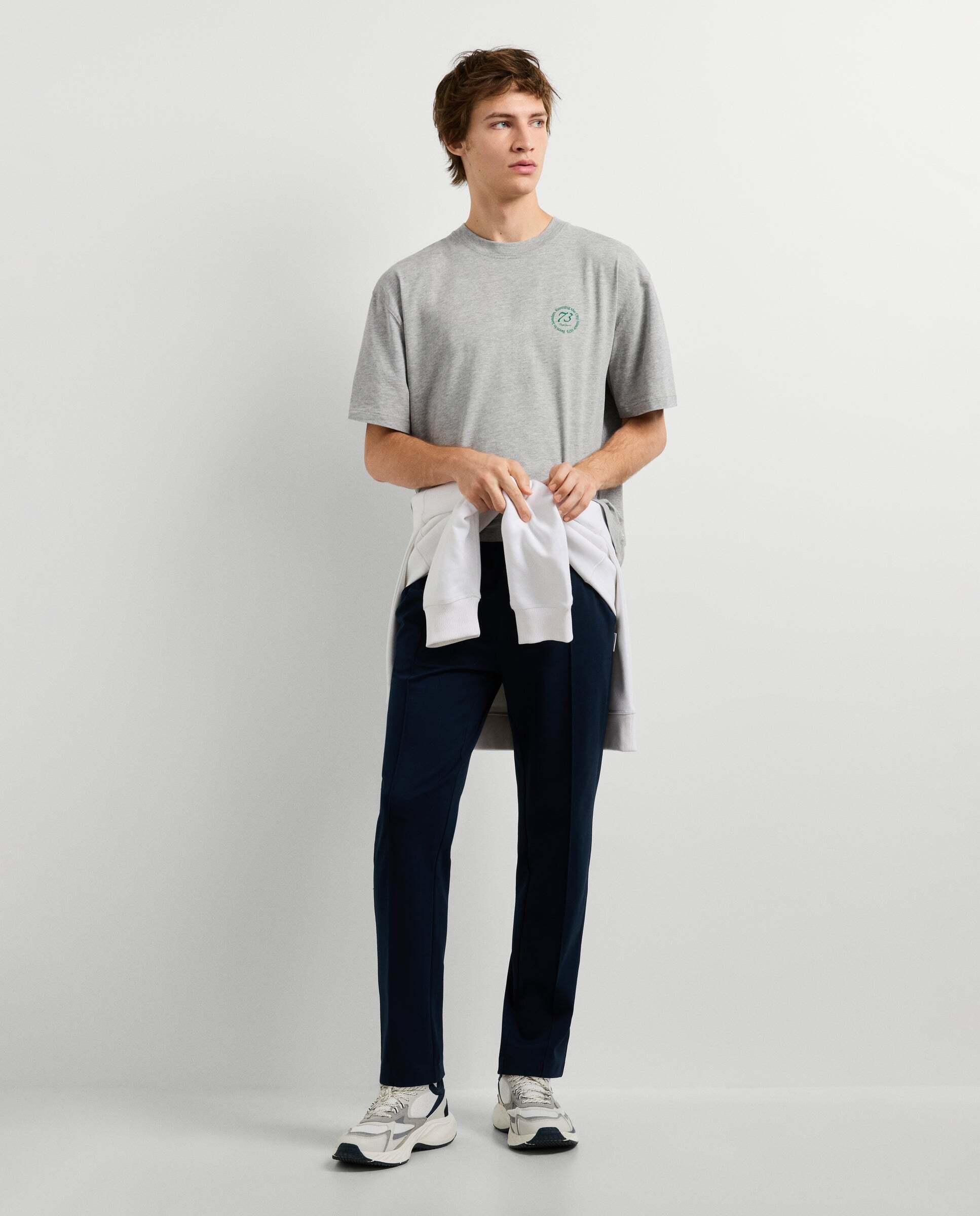 Pantalón de hombre jogger cintura elástica - Pepe Jeans - Azul Azul-2