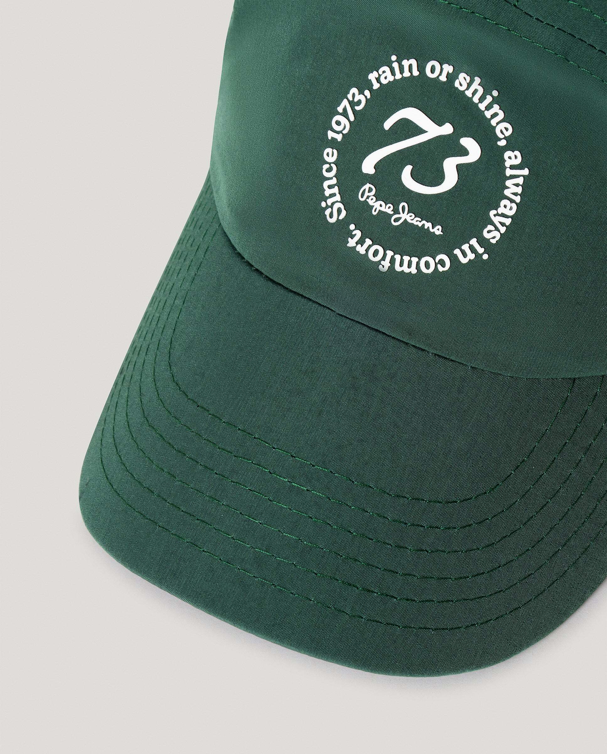 Gorra de hombre con detalles reflectantes - Pepe Jeans - Verde oscuro Verde oscuro-4