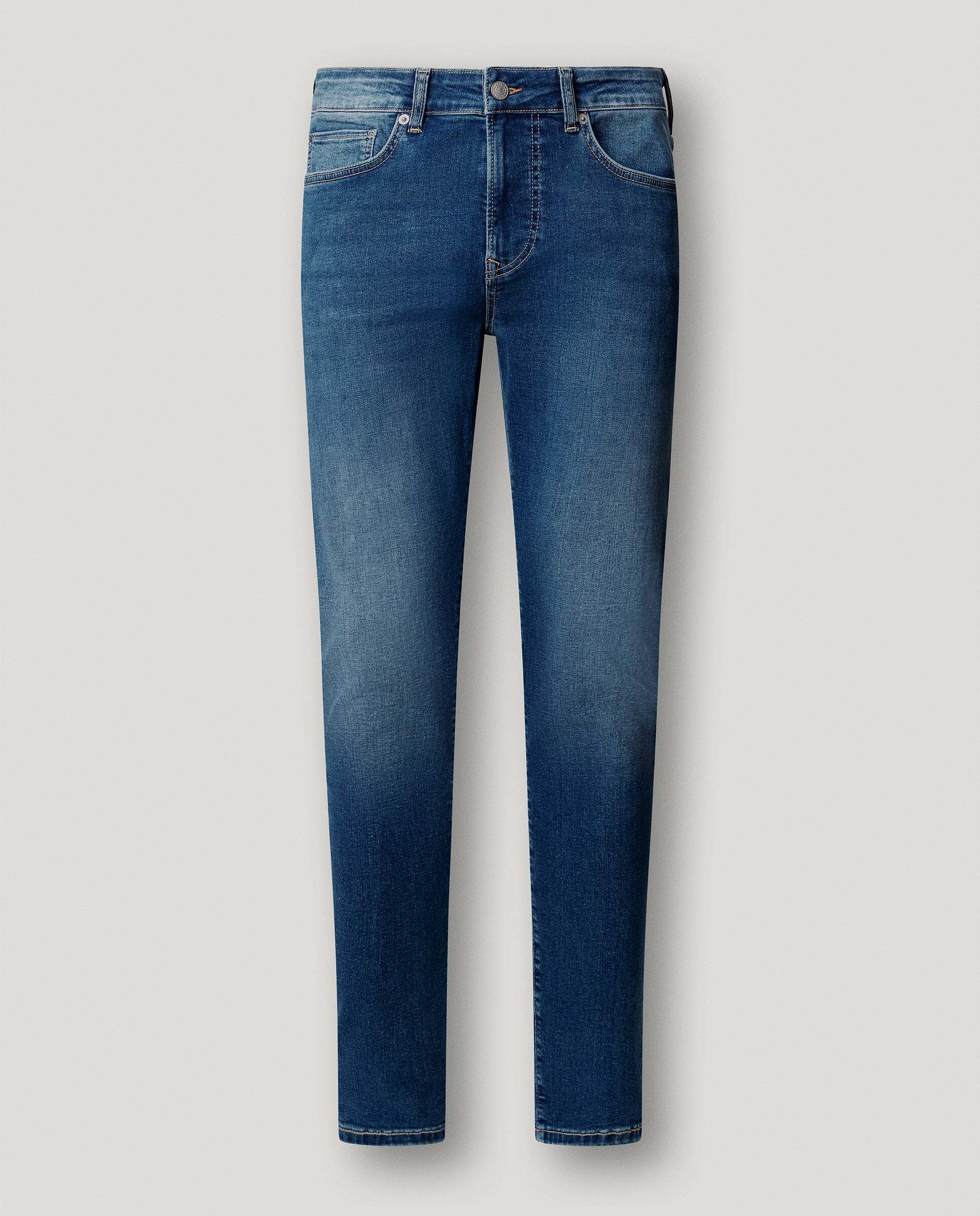 Imagen 6 de Vaquero de hombre fit skinny tiro regular - Pepe Jeans - Azul Azul