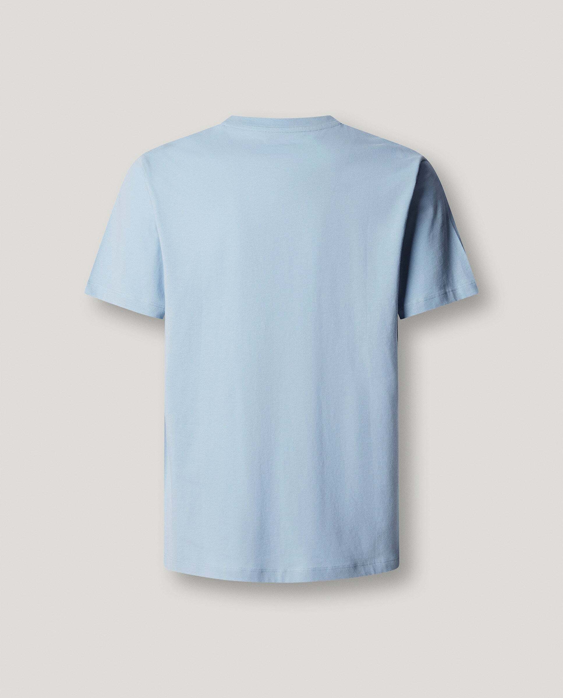 Camiseta de hombre logo estampado fit regular - Pepe Jeans - Azul claro Azul claro-9