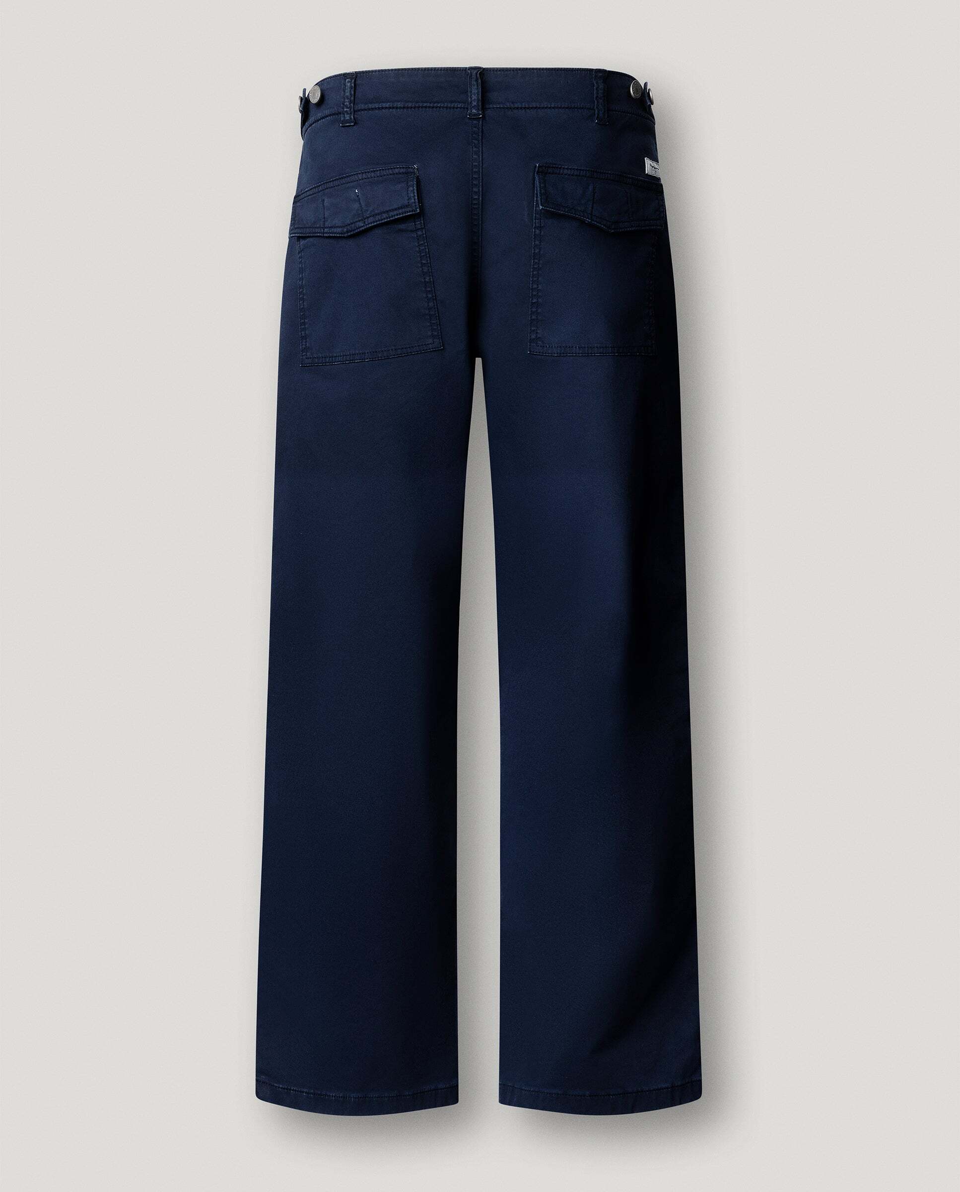 Pantalón de hombre sarga fit relaxed - Pepe Jeans - Azul Azul-5