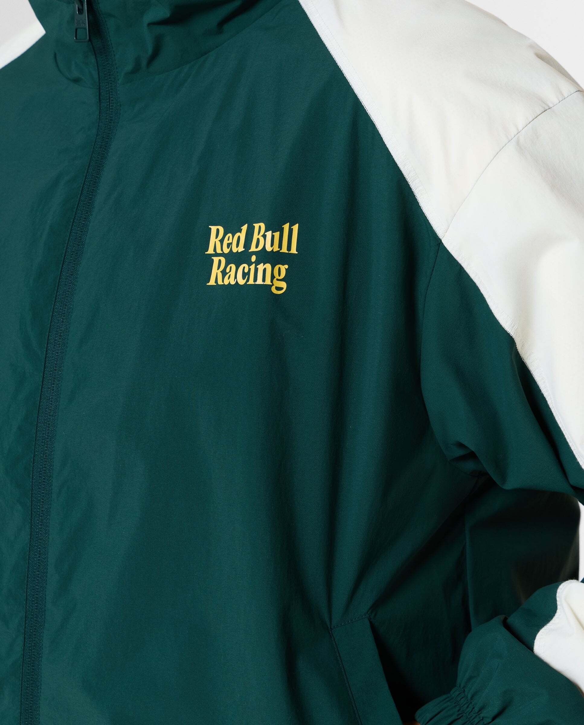 Chaqueta de hombre cuello alto con logo red bull racing - Pepe Jeans - Verde oscuro Verde oscuro-4