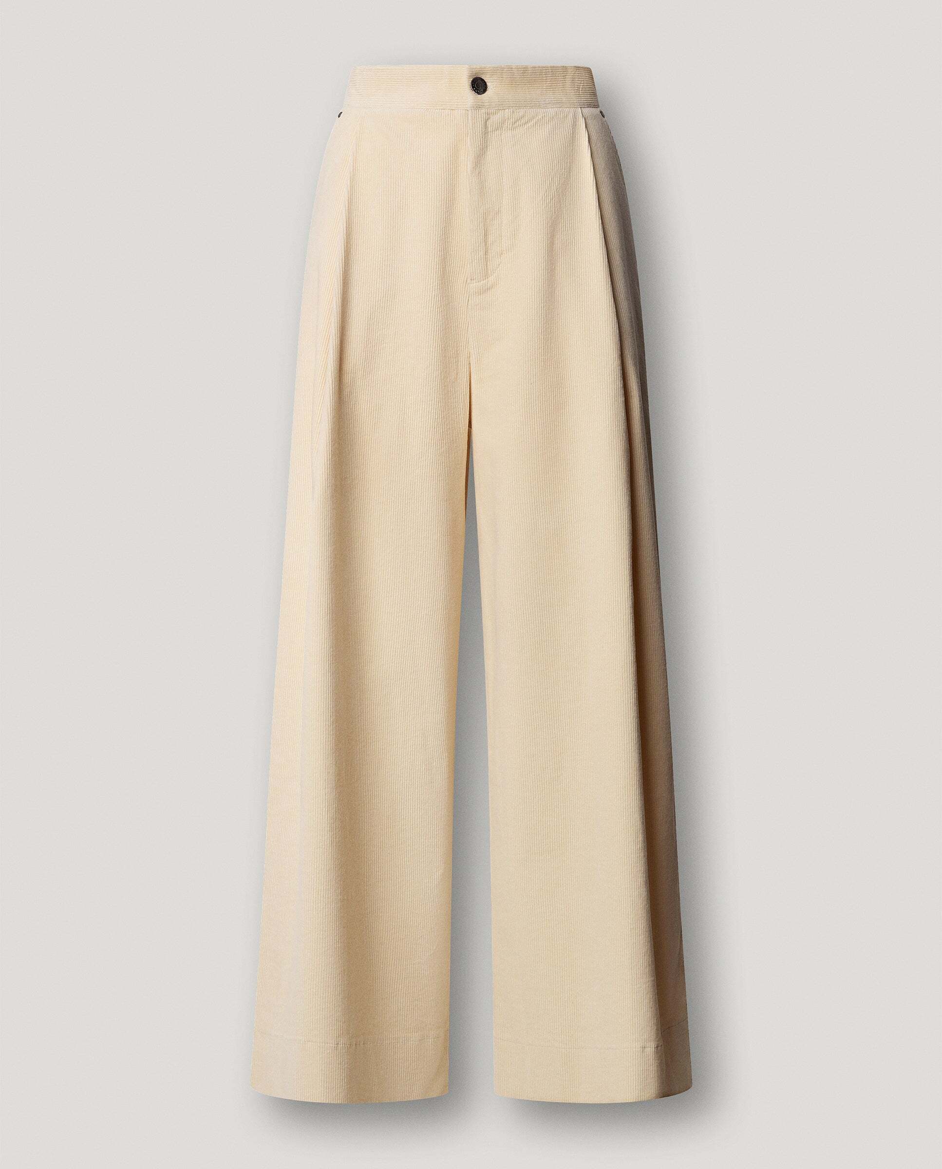 Pantalón de pana fit ancho - Pepe Jeans - Blanco Blanco-6