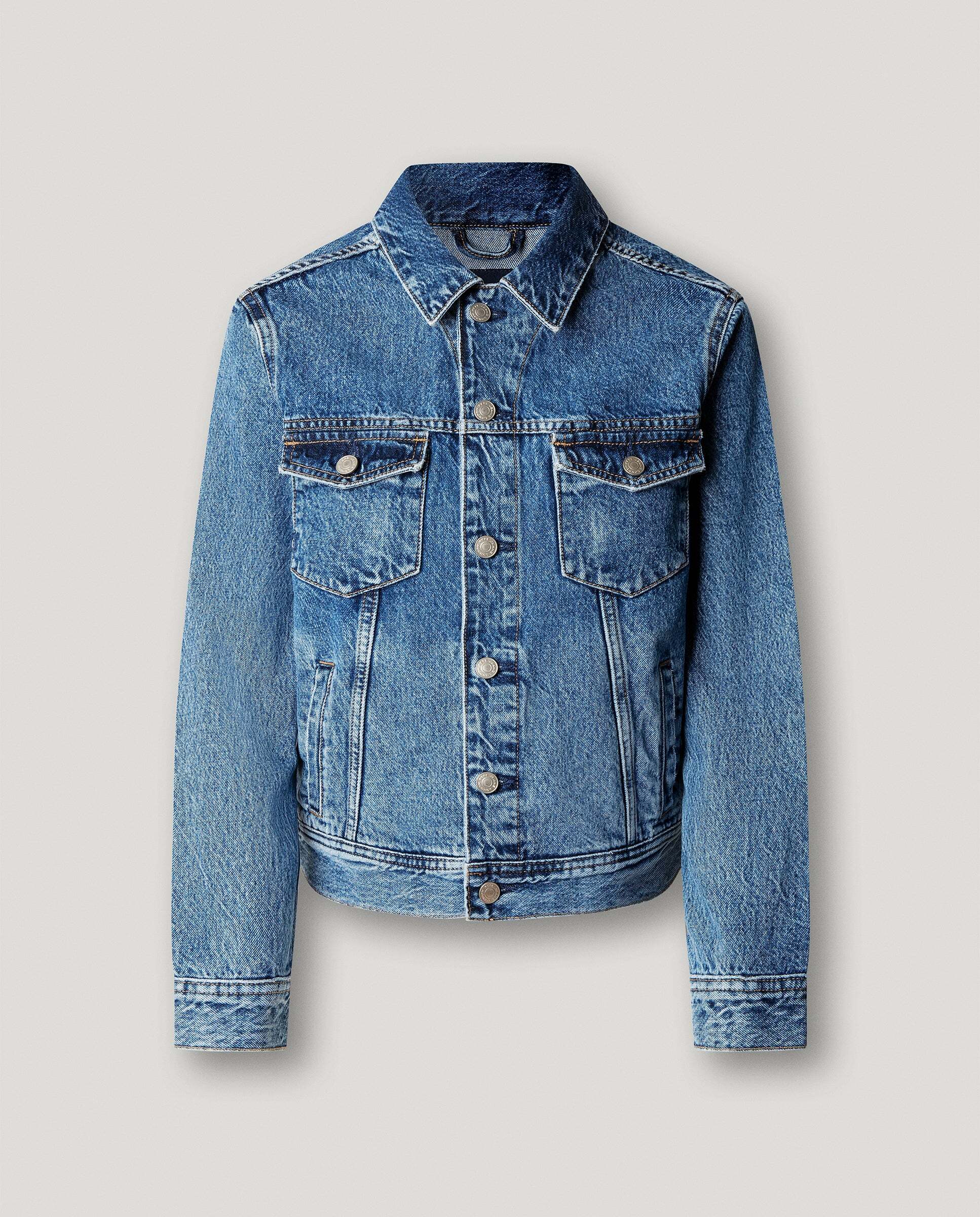 Imagen 6 de Cazadora vaquera de mujer fit regular - Pepe Jeans - Azul Azul