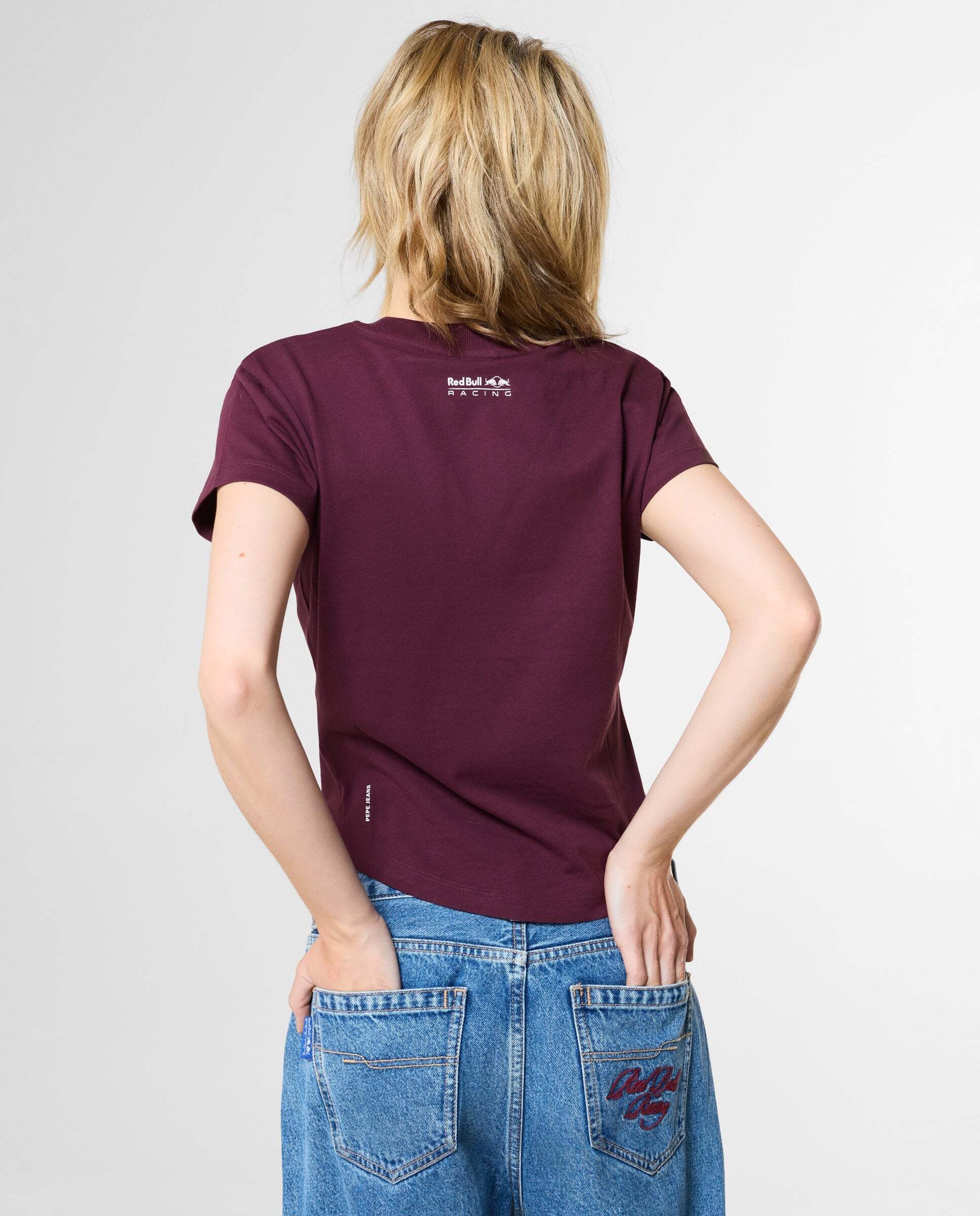 Camiseta de mujer gráfico estampado red bull racing - Pepe Jeans - Rojo Rojo-3