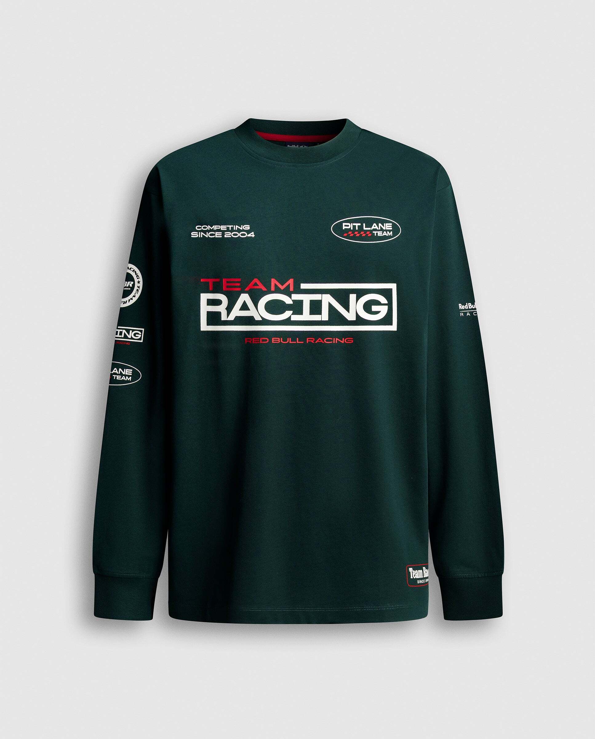 Camiseta de hombre manga larga fit relaxed red bull racing - Pepe Jeans - Verde oscuro Verde oscuro-6